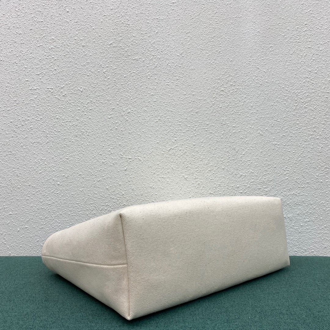 [TOP] CELINE Cabas Canvas Tote Bag 44x32x16