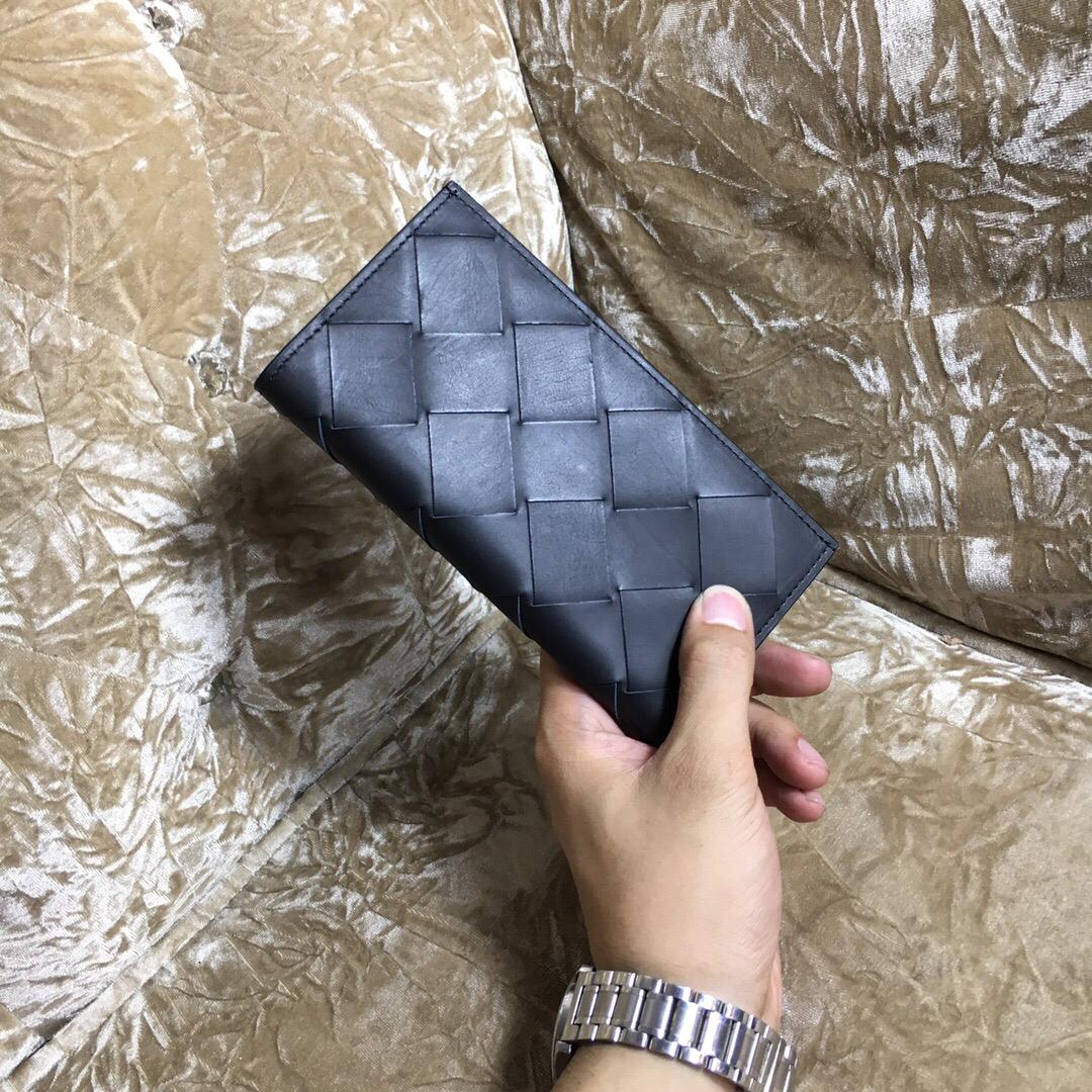[TOP] Bottega Veneta BV BV Folding Slim Wallet - Black