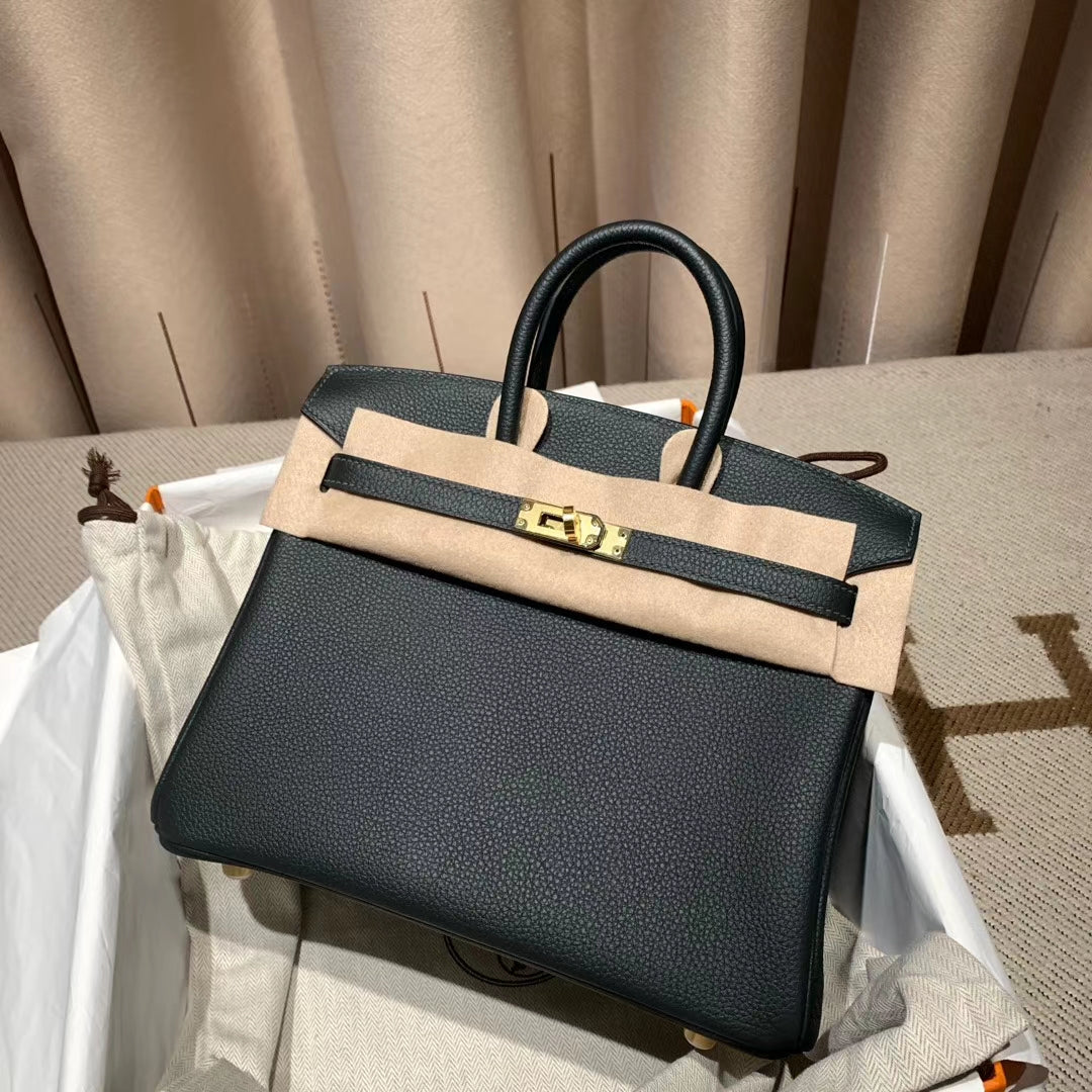 [TOP] HERMES Birkin Togo 30cm - Black & GHW