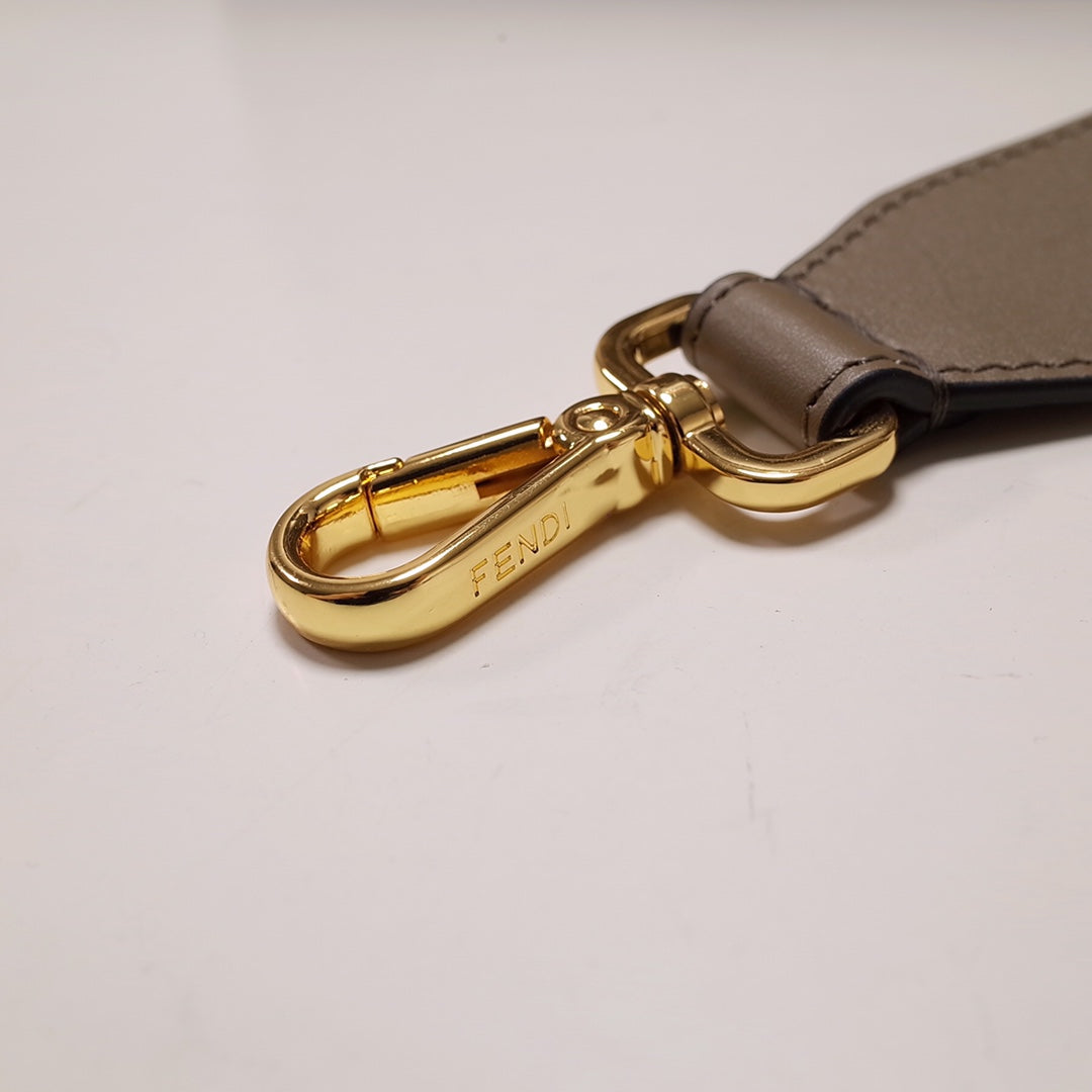 [TOP] FENDI FENDI Sunshine Roma F Medium Tote Bag - Light Brown