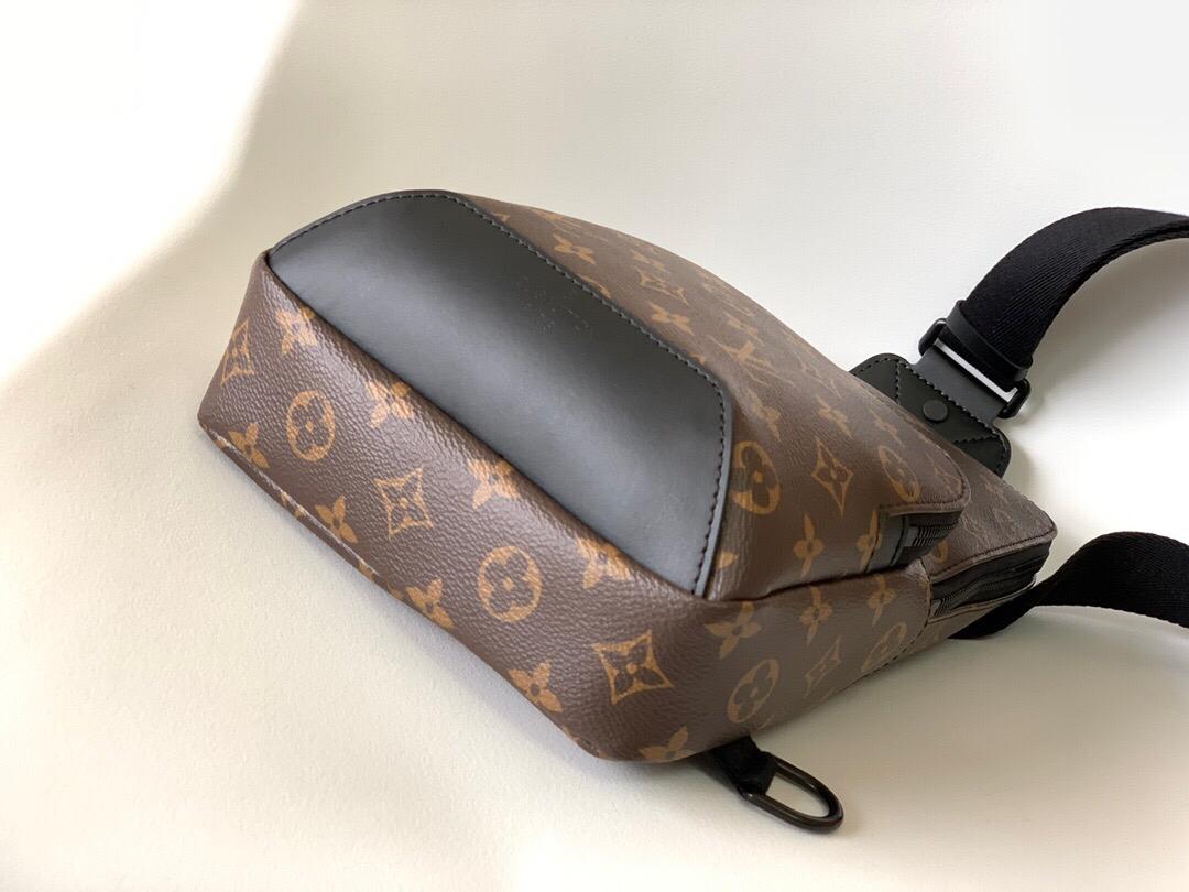 [TOP] Louis Vuitton LV L*V Sling Monogram Backpack 20 x 31 x 10 cm- Brown