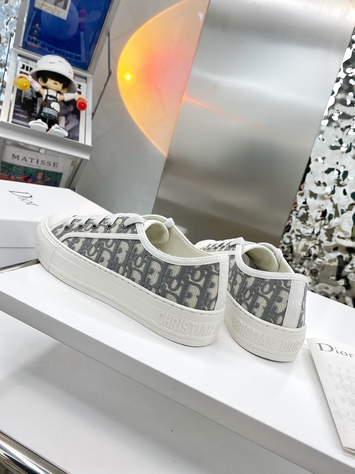 [TOP] Christian Dior Canvas Oblique Walk’N’Christian Dior Low Sneakers - 11 Colors