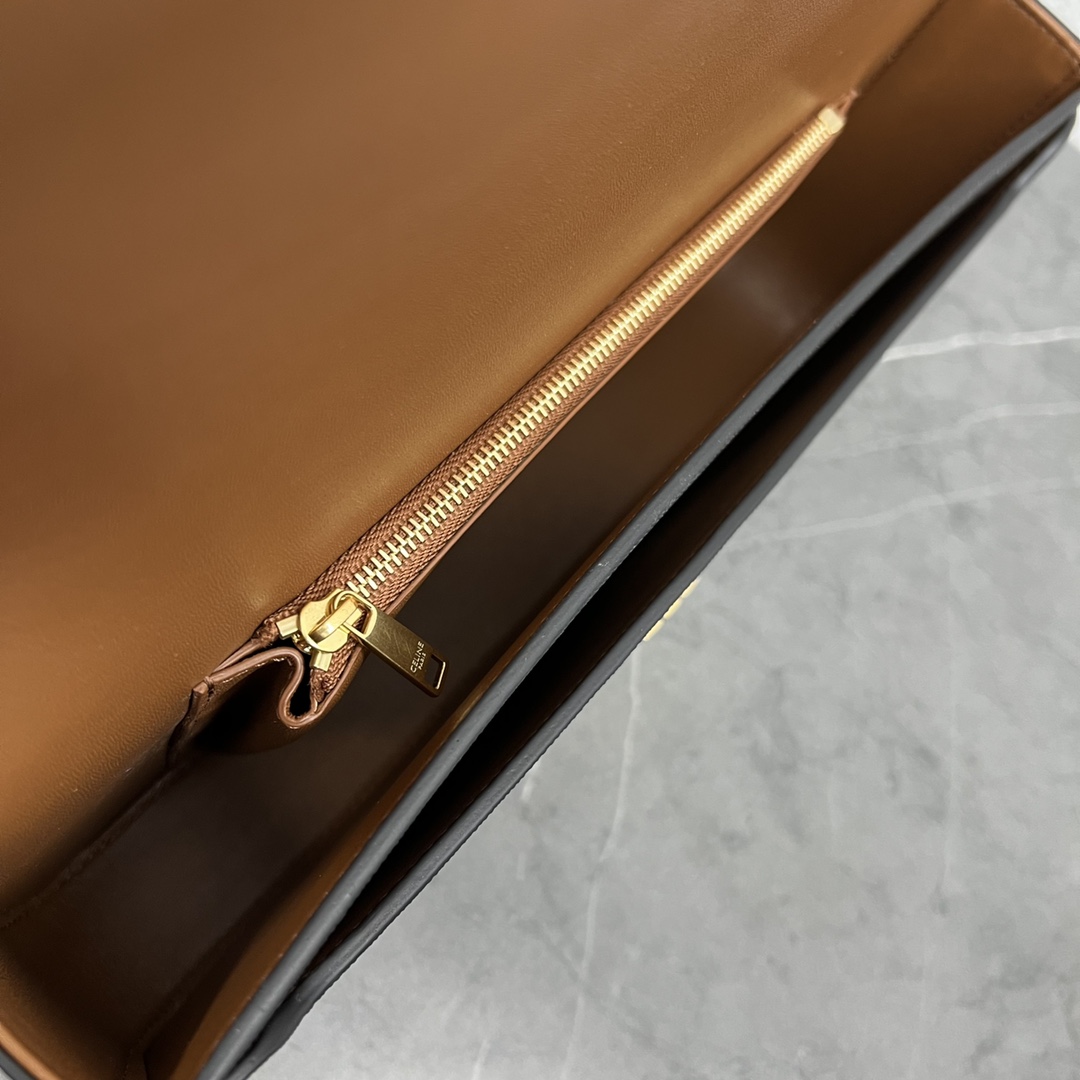 [TOP] CELINE Triomphe Bag 33-13-5 - Brown