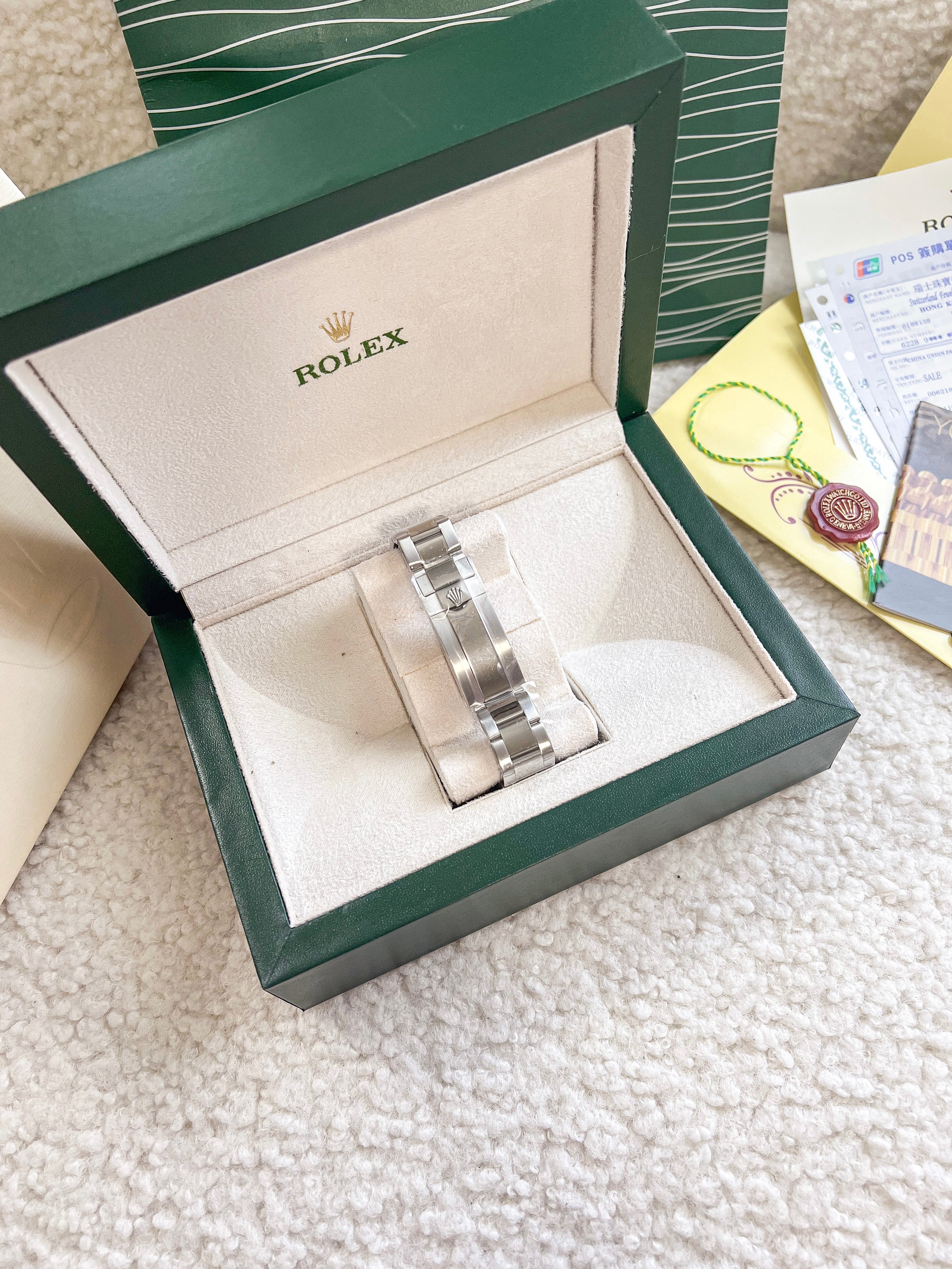 [TOP] ROLEX Daytona Chronograph White Dial - Silver