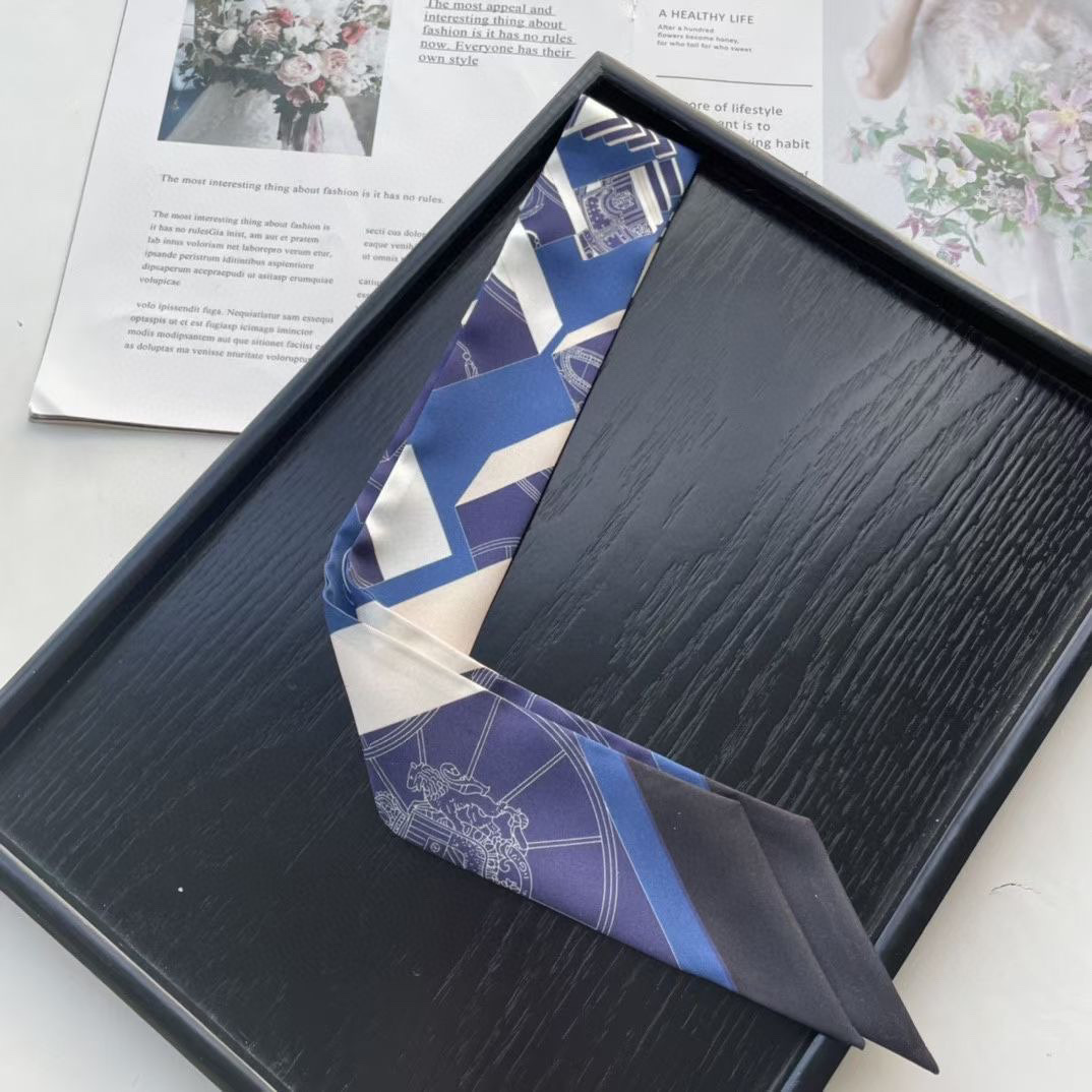 [TOP] HERMES Twilly Springs Springs Twilly 86 x 5 cm - Four Colours