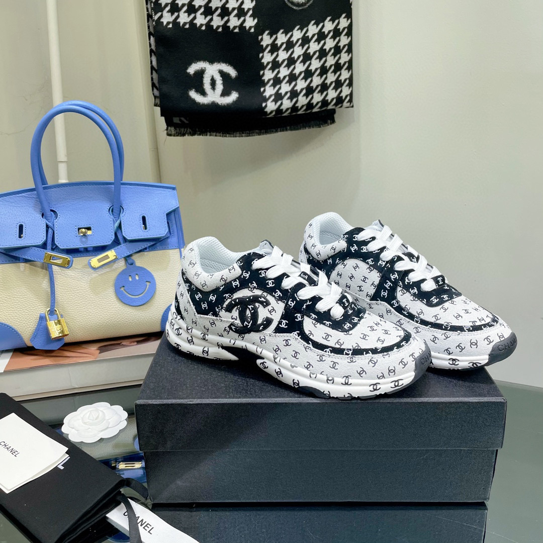 [TOP] CHANEL Two Tone Sneaker - 8 Clolours