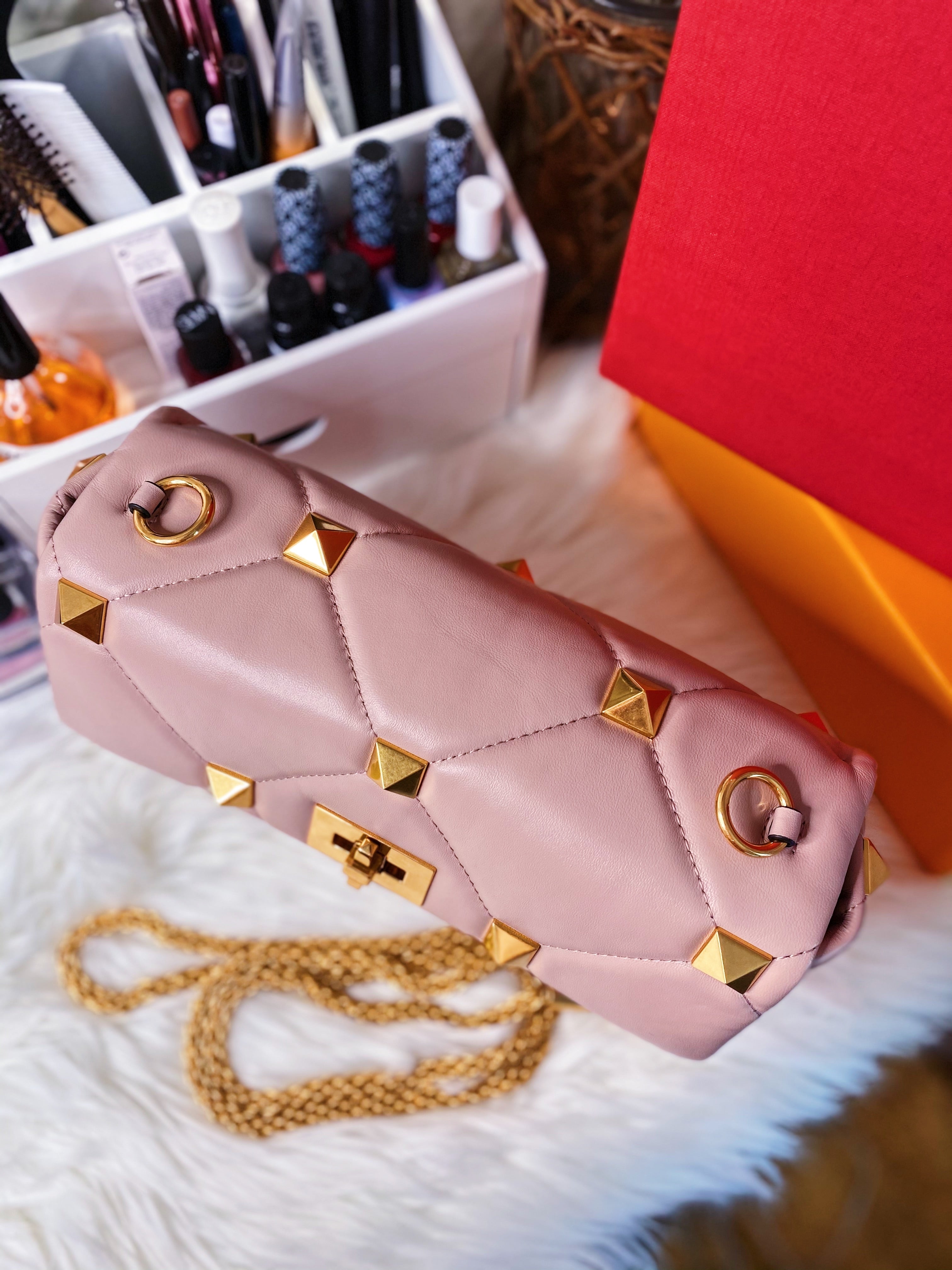 [TOP] VALENTINO  Roman Stud Nappa Chain Bag