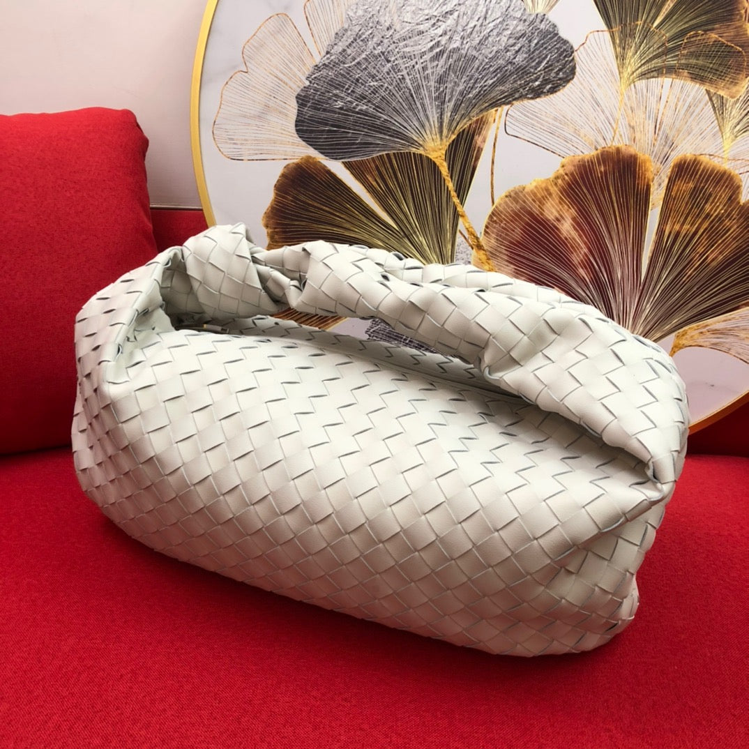 [TOP] Bottega Veneta BV  Jodie Shoulder Bag - White
