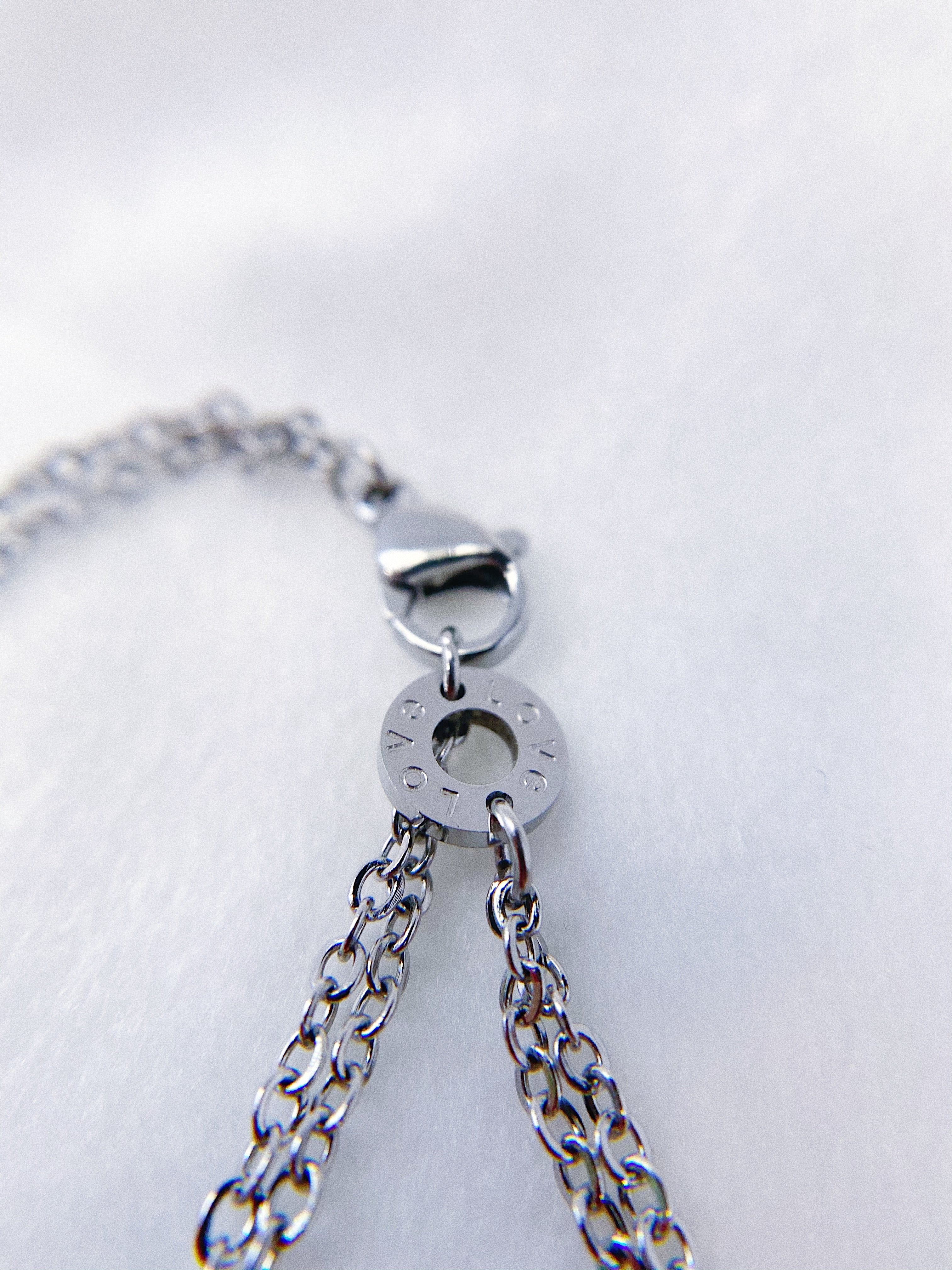 [TOP] Cartier Love Double Chain Necklace