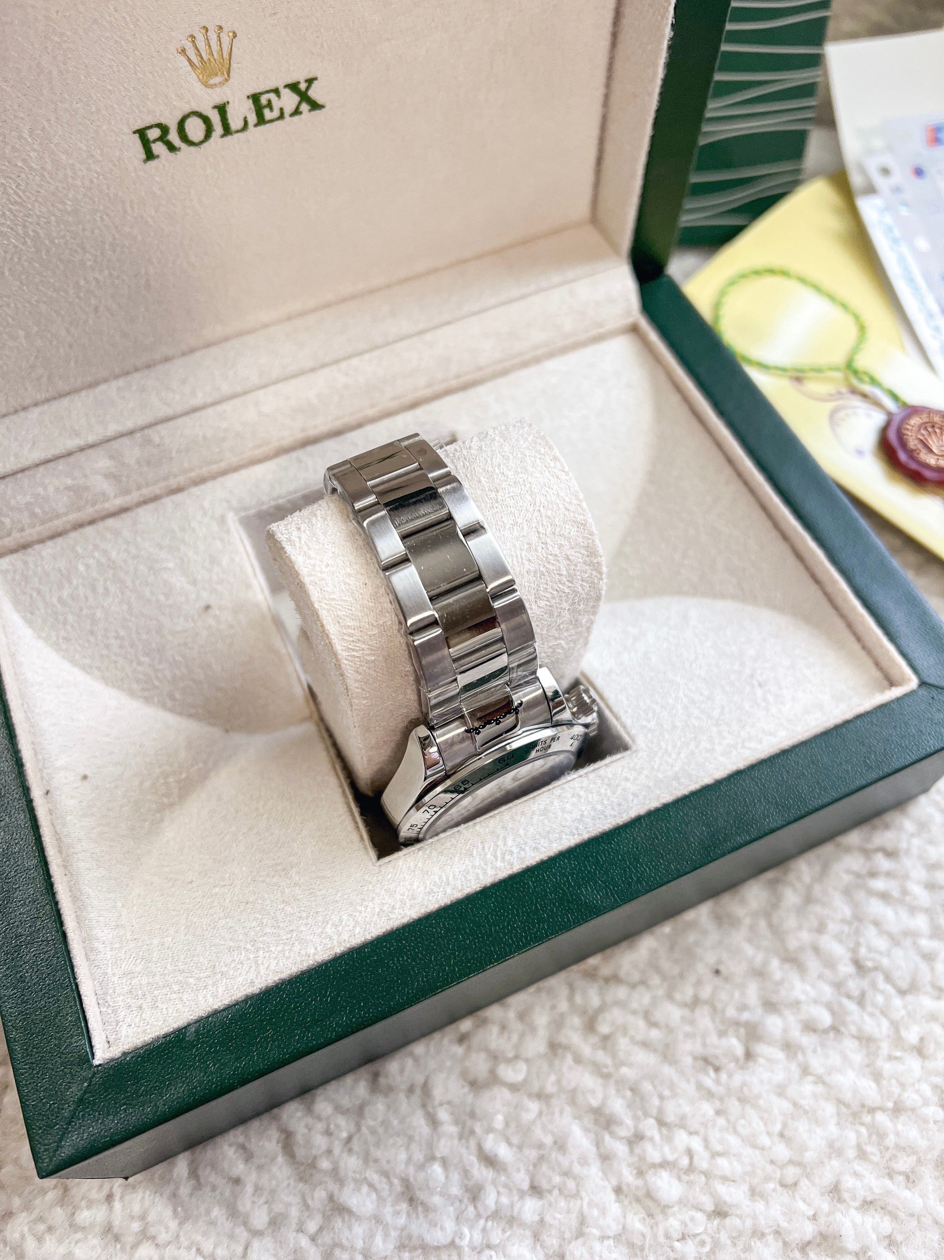 [TOP] ROLEX Daytona Chronograph White Dial - Silver