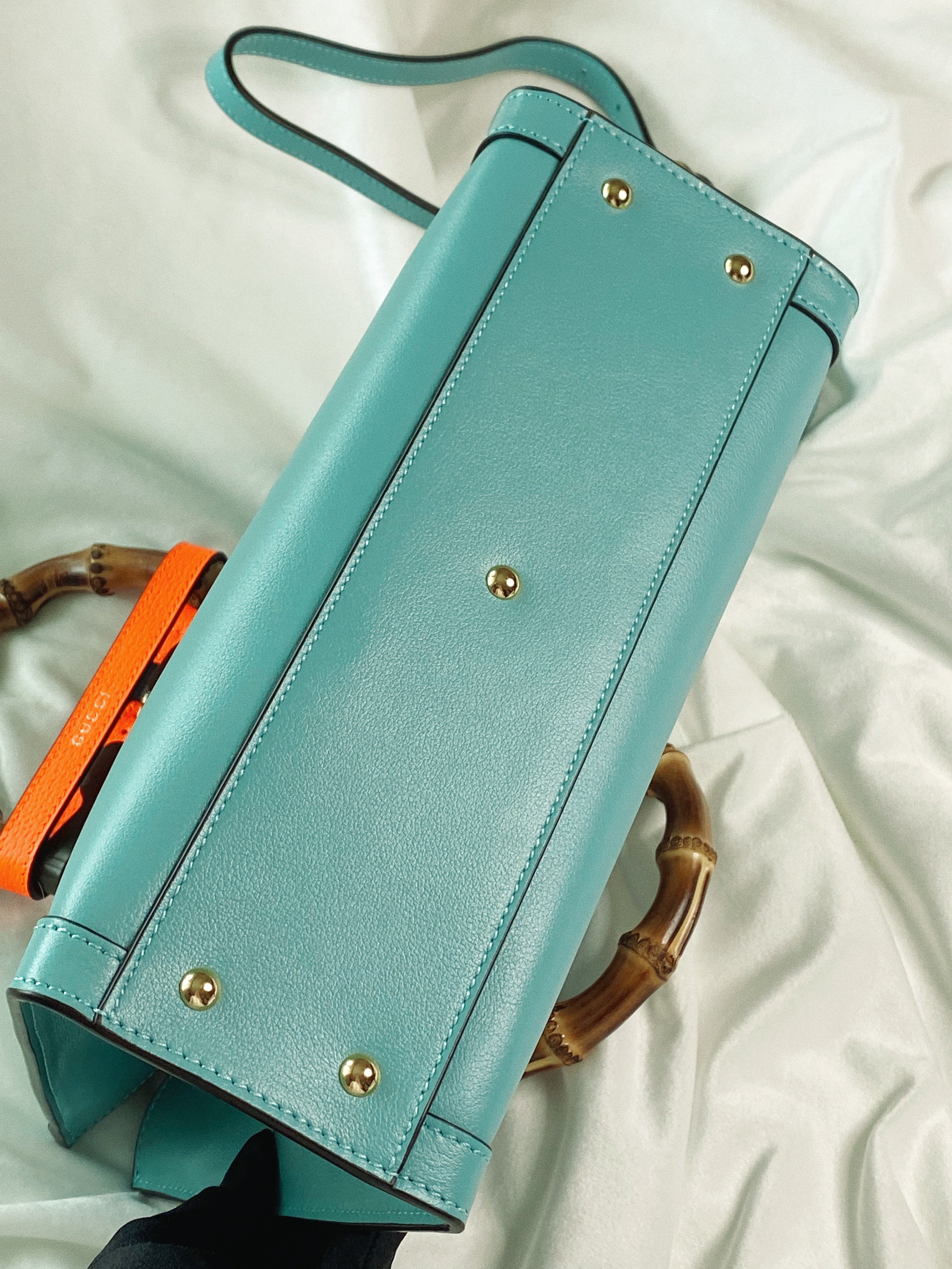 [TOP] GUCCI Diana Bag Medium - Teal