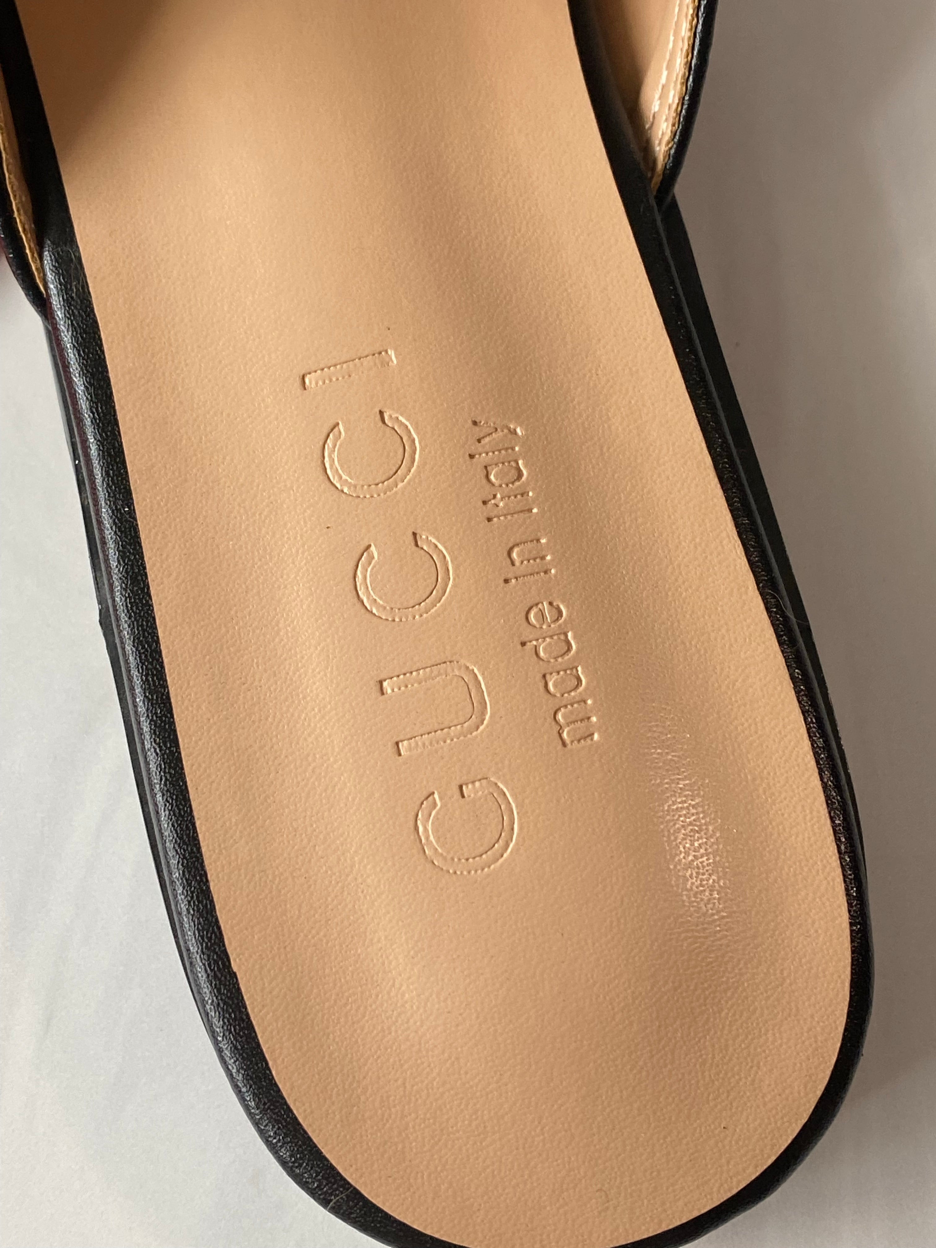 [TOP] GUCCI Princetown Mules Sandals - Black