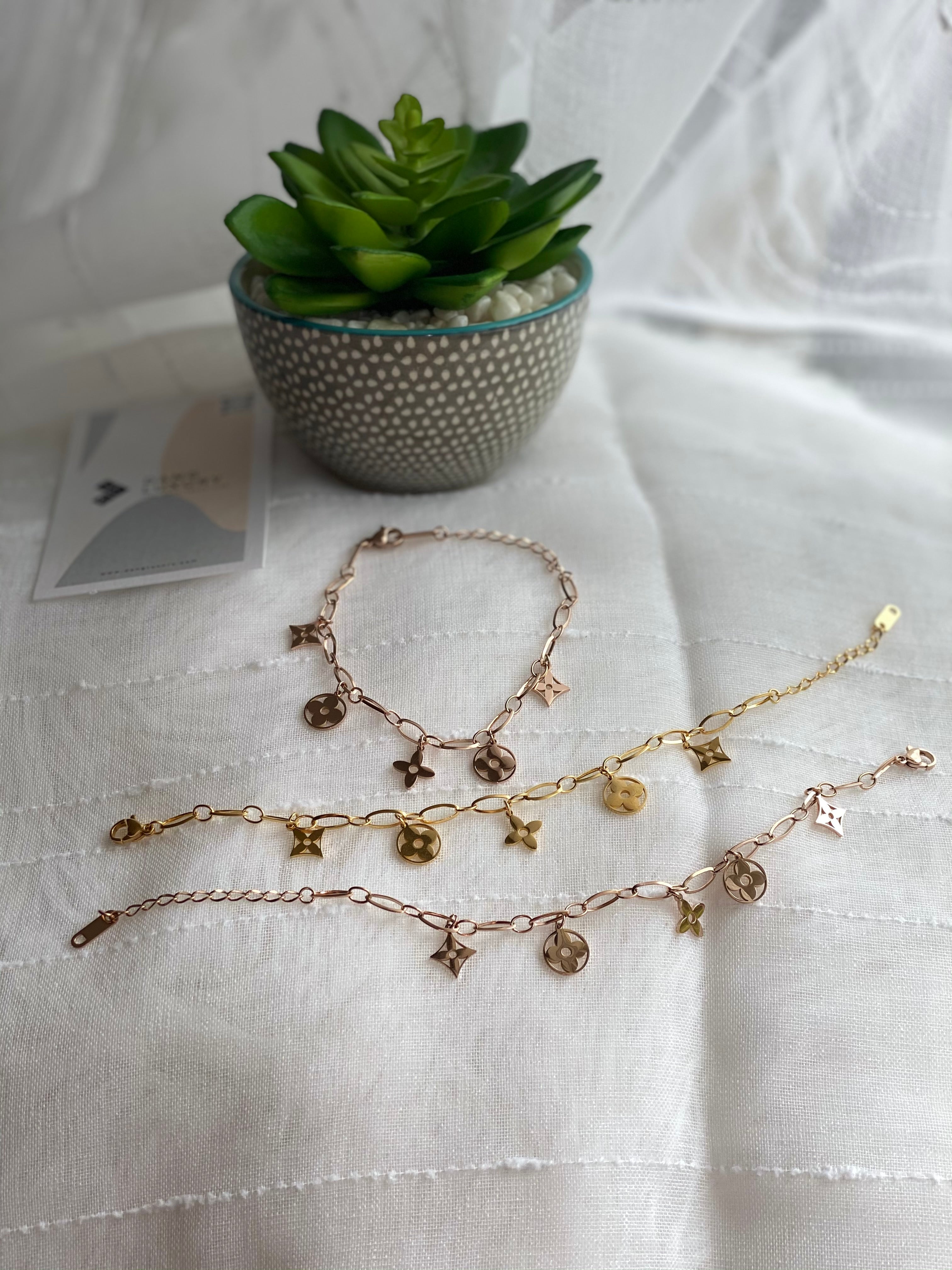 [TOP] Louis Vuitton LV Elegant Chain Bracelet