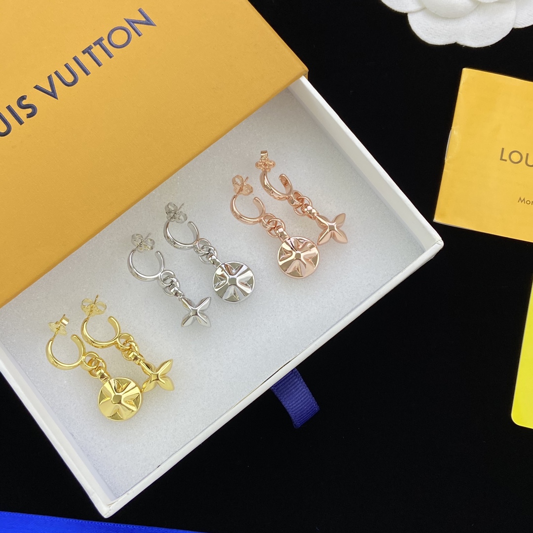 [TOP] Louis Vuitton LV Blossom Earrings