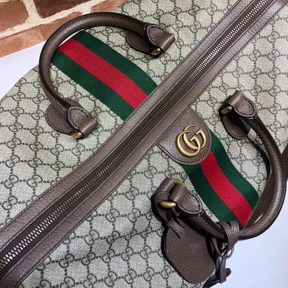 [TOP] GUCCI Ophidia Cary On Duffle Medium