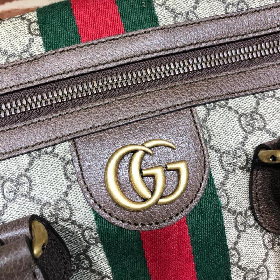[TOP] GUCCI Ophidia Cary On Duffle Medium