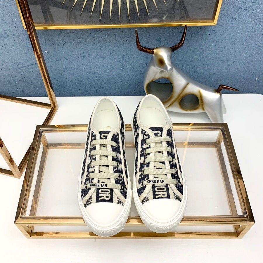 [TOP] Christian Dior Canvas Oblique Walk’N’Christian Dior Low Sneakers - 11 Colors
