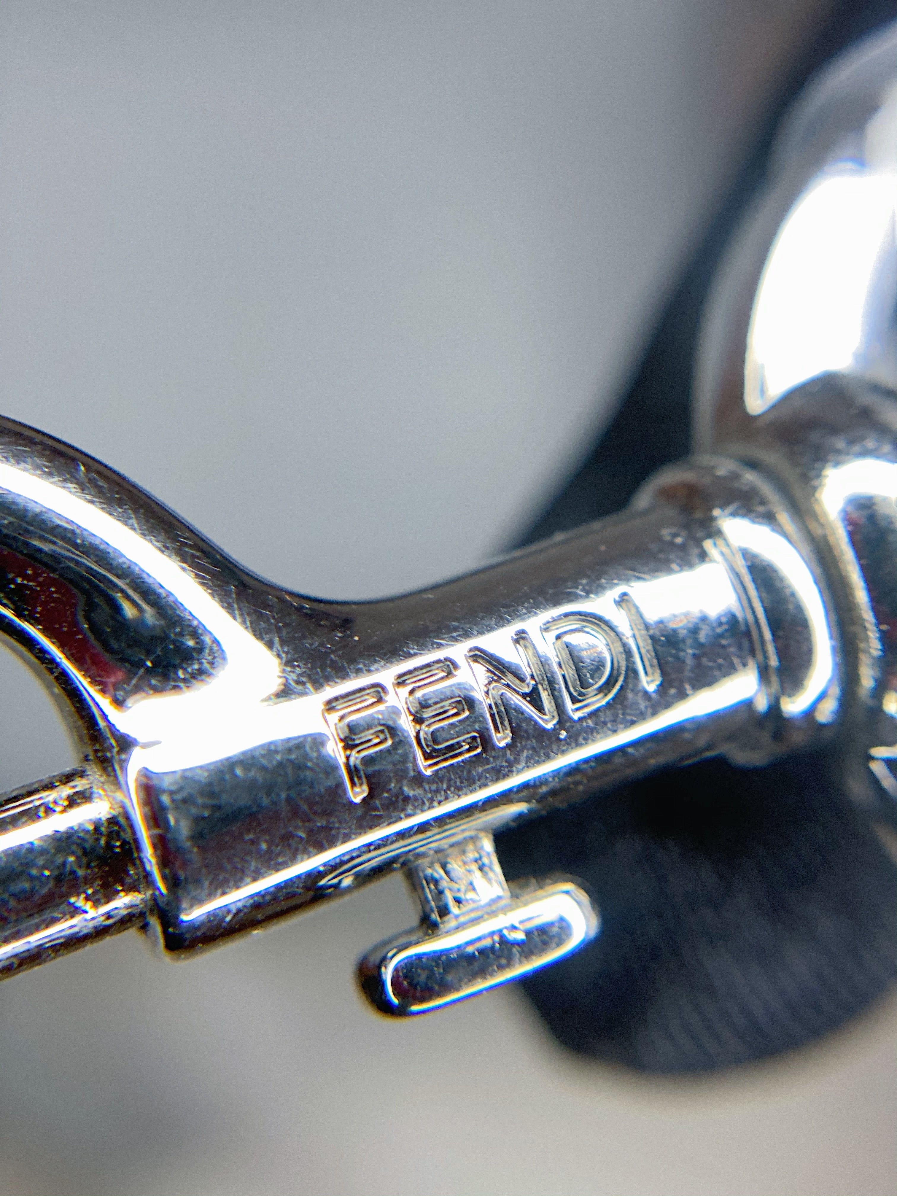 [TOP] FENDI By The Way Studded Leather Shoulder Bag