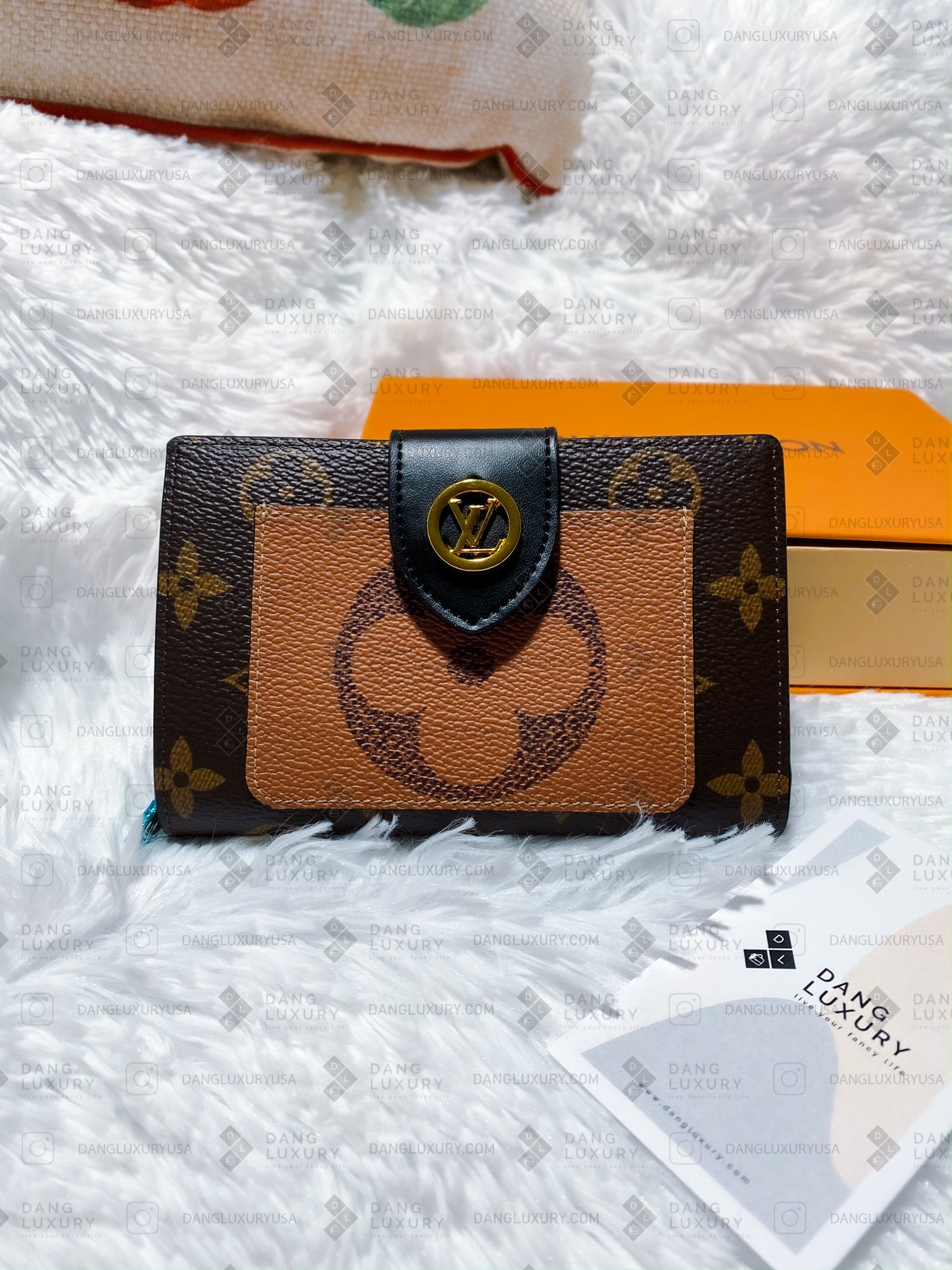 [TOP] Louis Vuitton LV LV Juliette Folding Wallet