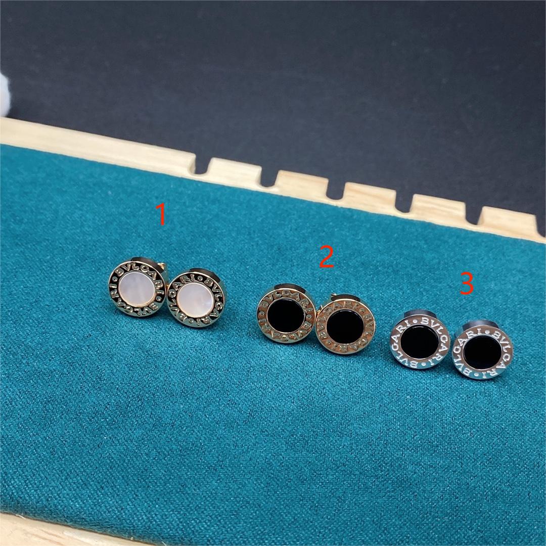 [TOP] BVLGARI Necklace Earrings Set