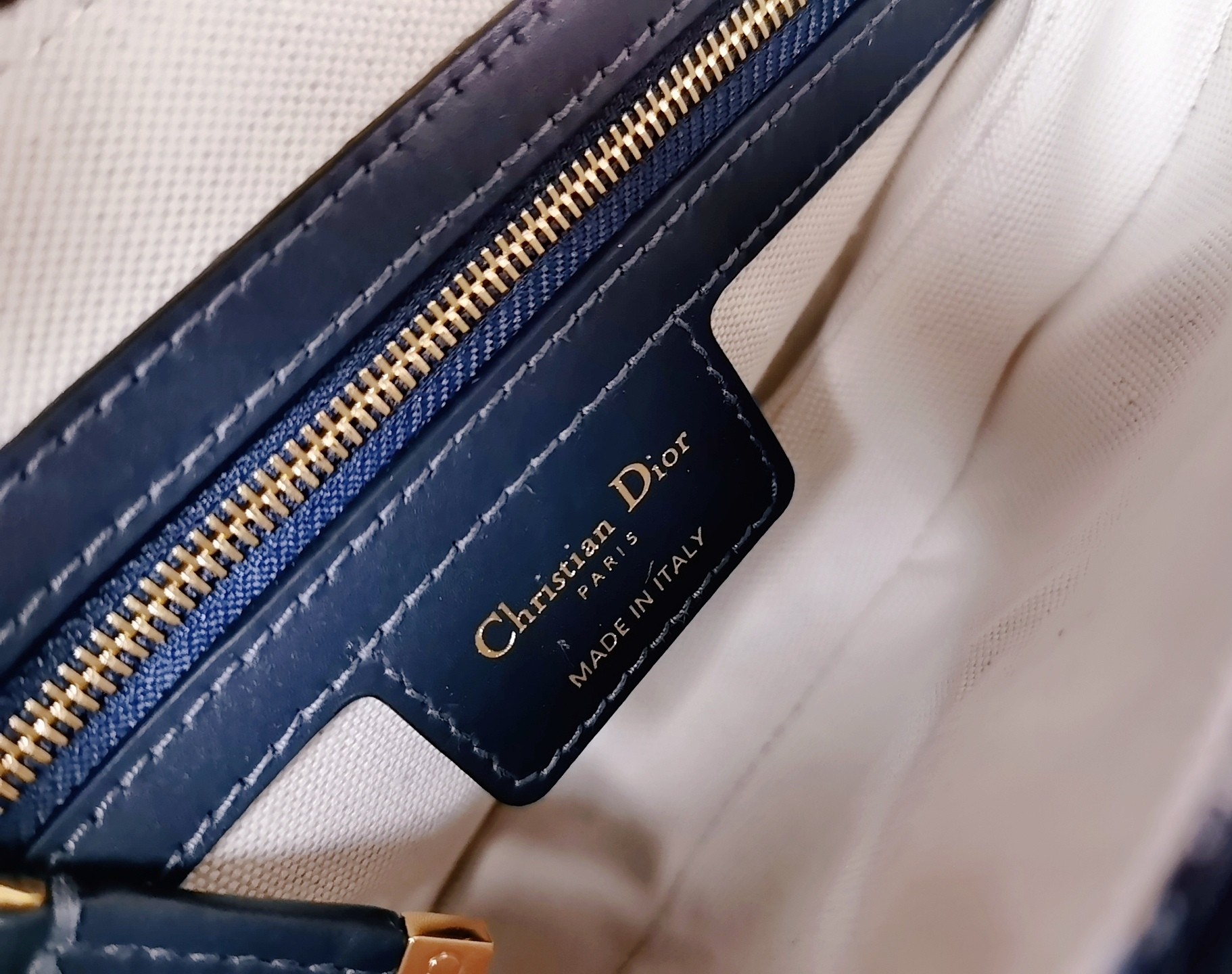 [TOP] Christian Dior Saddle Bag with Strap Jacquard 25.5 x 20 x 6.5cm - GHW