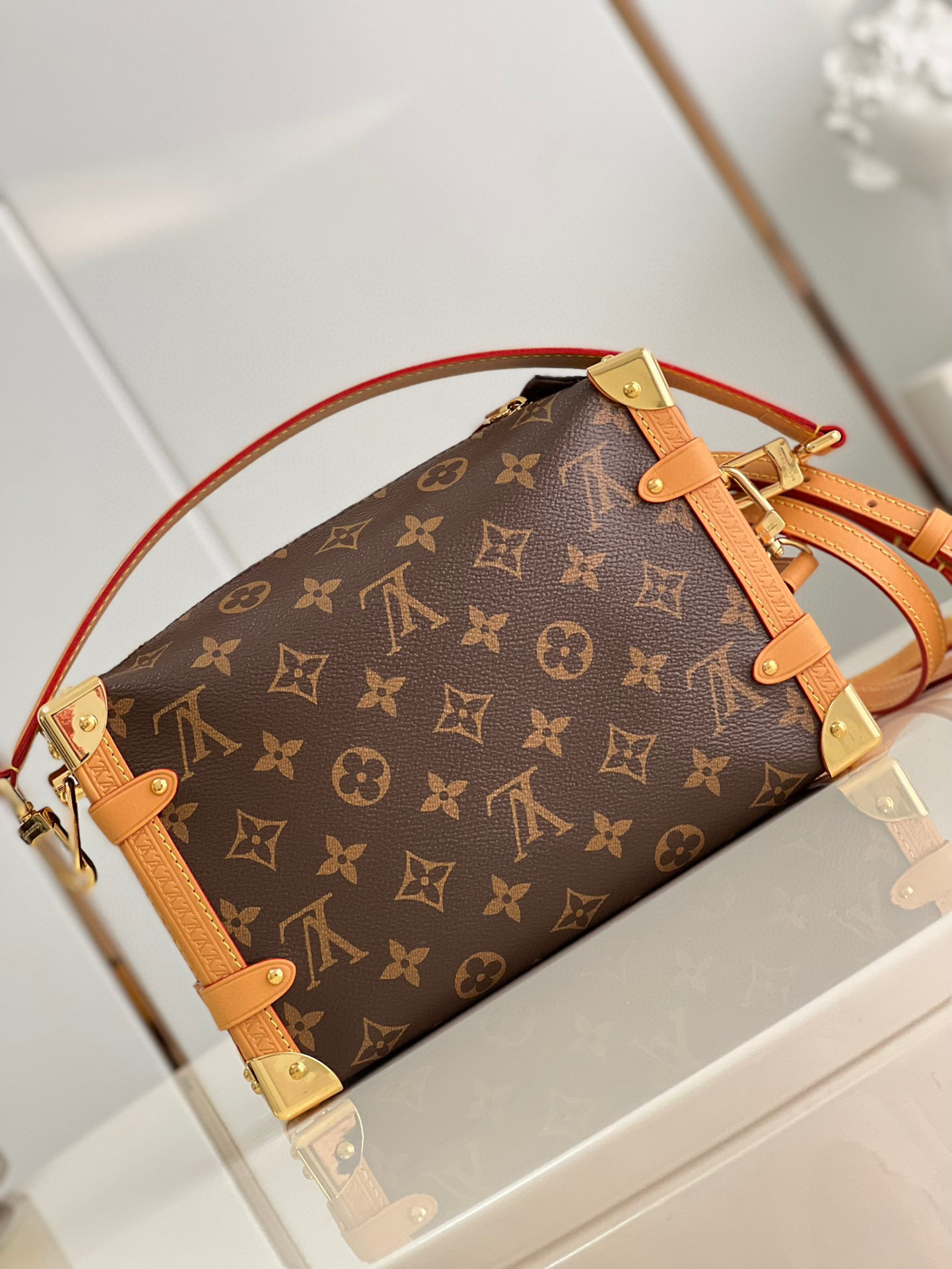 [TOP] Louis Vuitton LV Side Trunk Bag PM 23.5*8.5*16cm - Monogram
