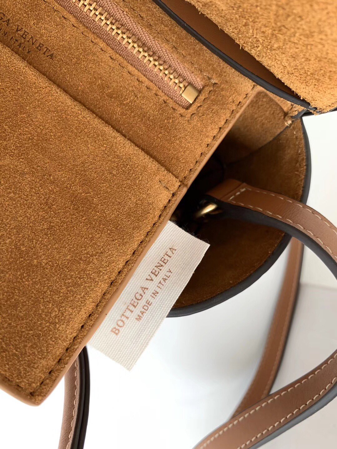 [TOP] Bottega Veneta BV Mini Arco 29 Leather Bag - Brown