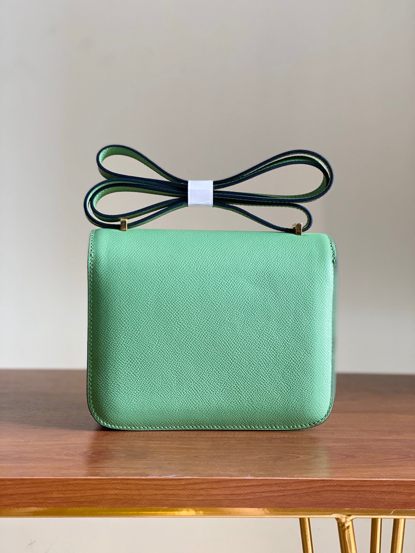 [TOP] HERMES Constance Bag 24cm - Green & GHW