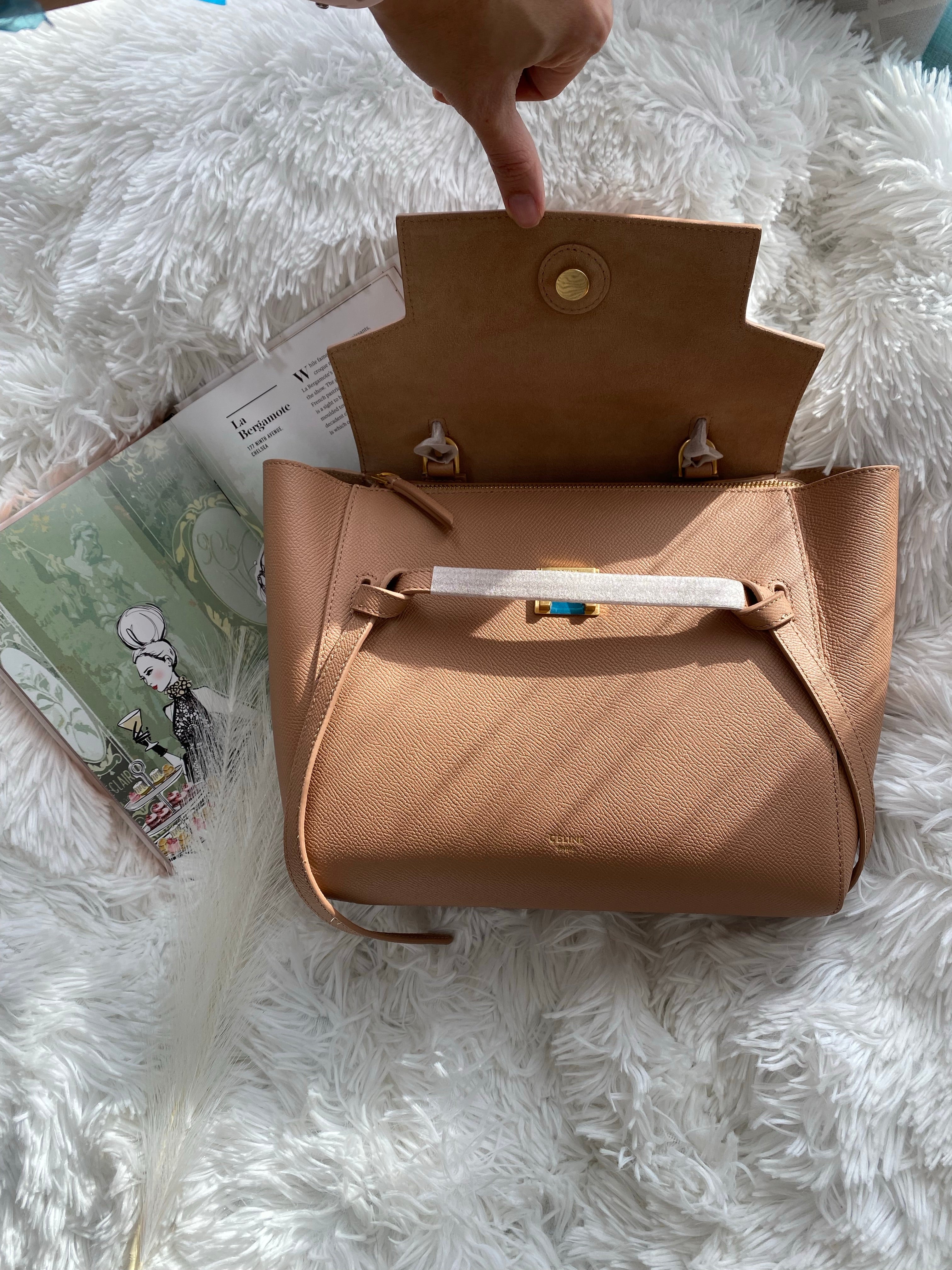 [TOP] CELINE Micro Belt Bag - Apricot