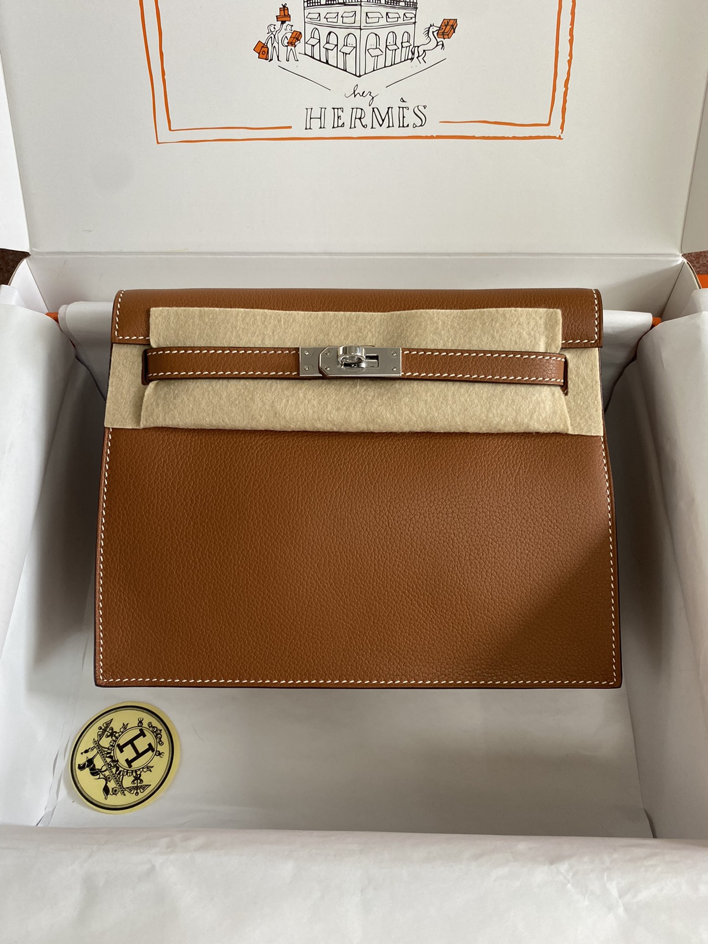 [Top] HERMES Kelly danse II  Calfskin 22cm - 20 Colors