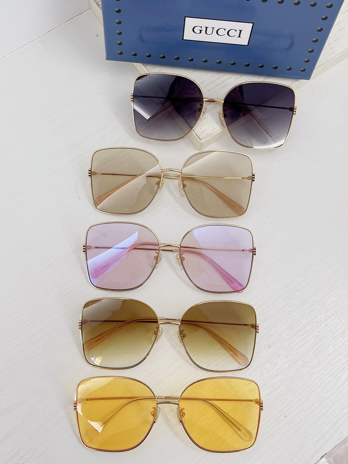 [TOP] Gucci  Sunglasses  - 5 Color