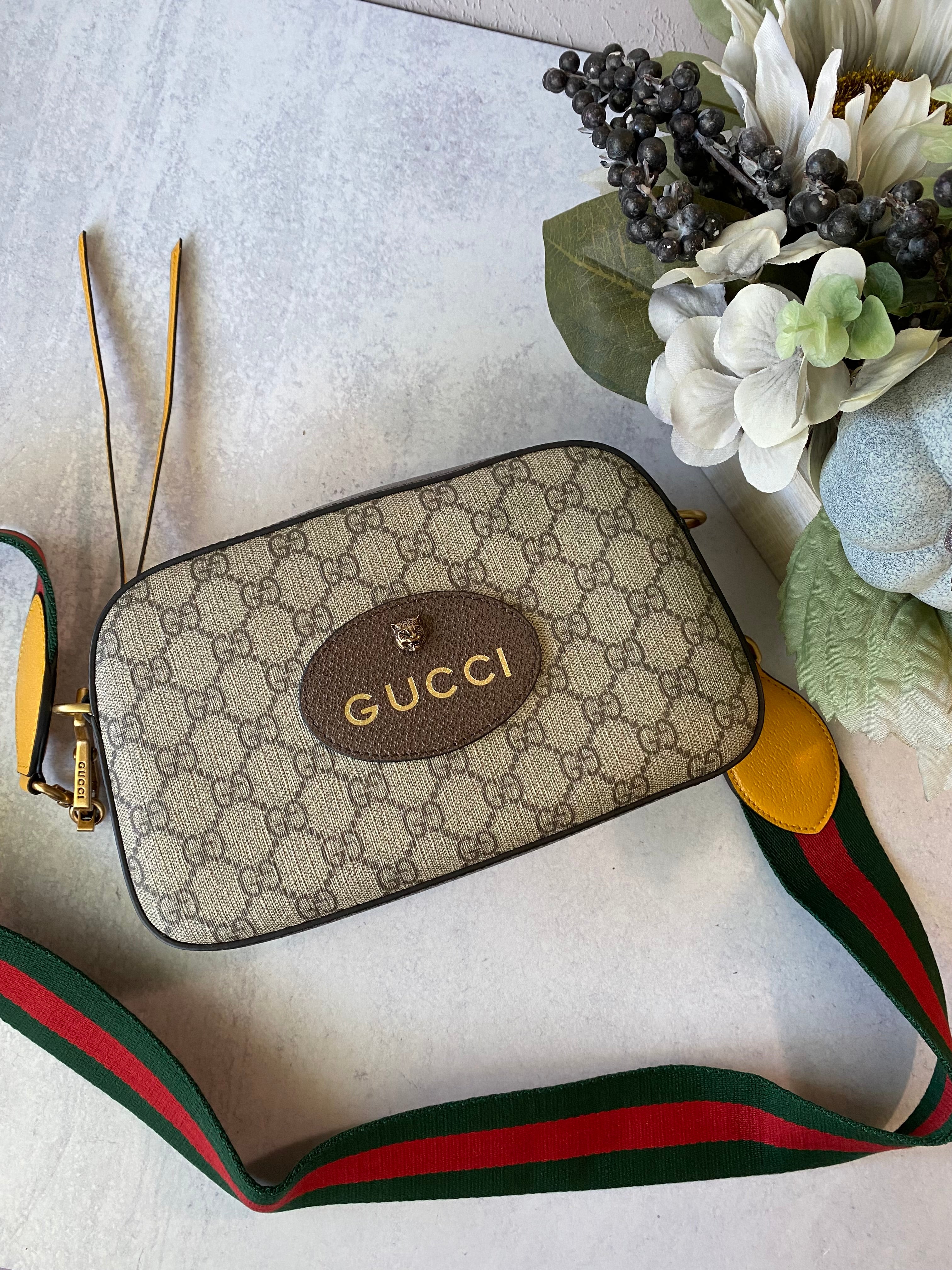 [TOP] GUCCI Supreme Neo Messenger Bag 24*14.5*7cm