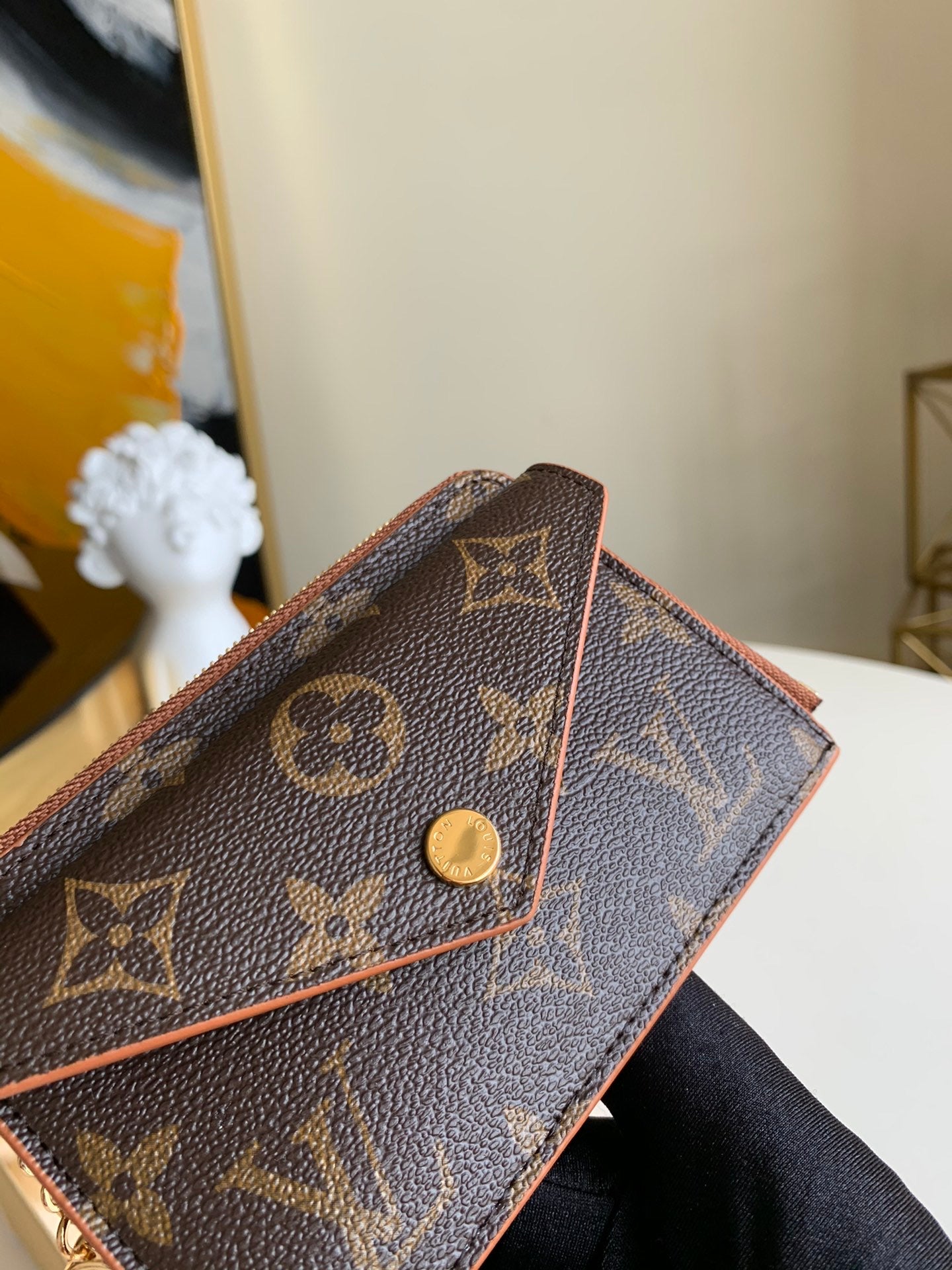 [TOP] Louis Vuitton LV LV Compact Key Wallet - Monogram