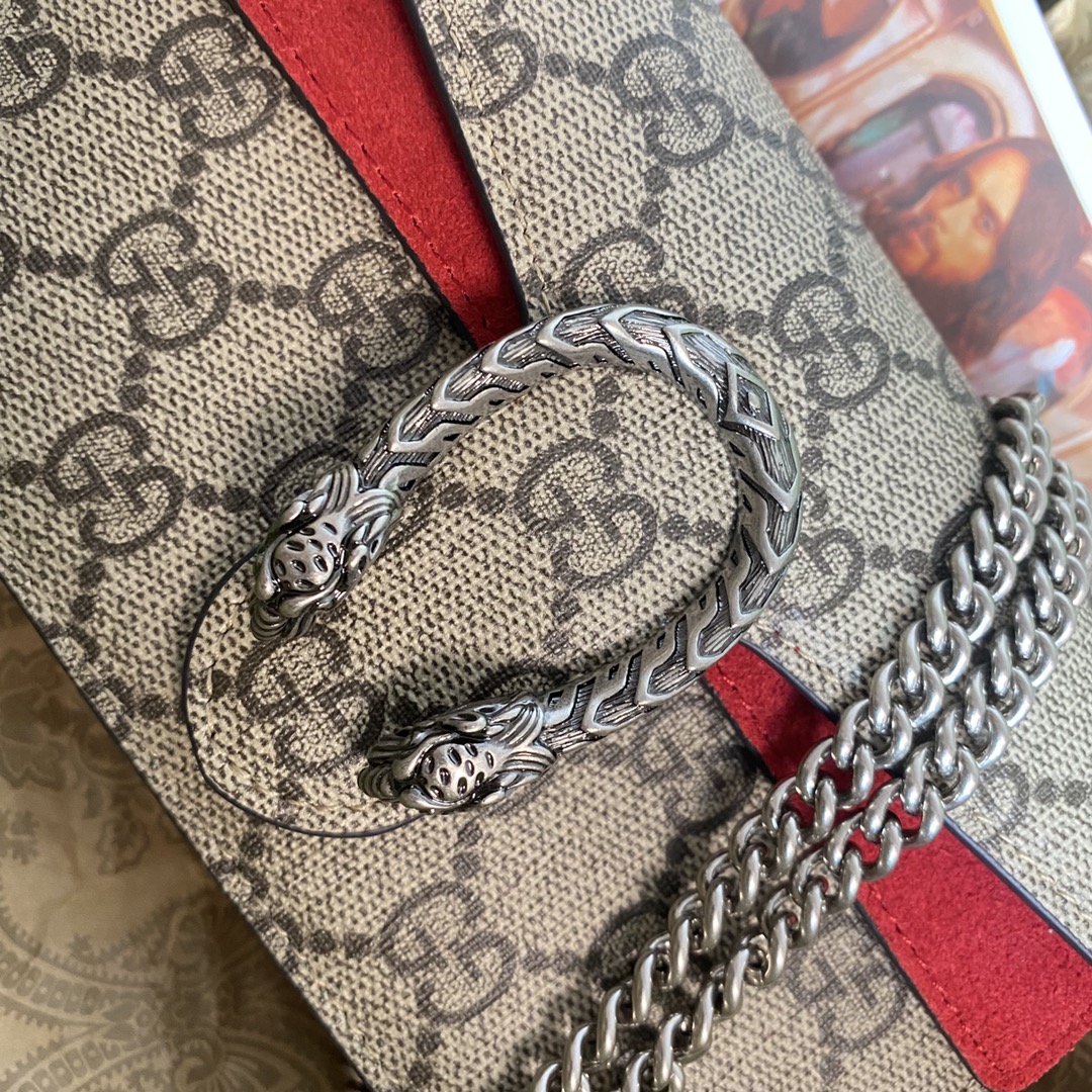 [TOP] GUCCI Dionysus Series Shoulder Bag 16.5x10x4cm/25×14×8cm/28×17×9cm-2 Colors