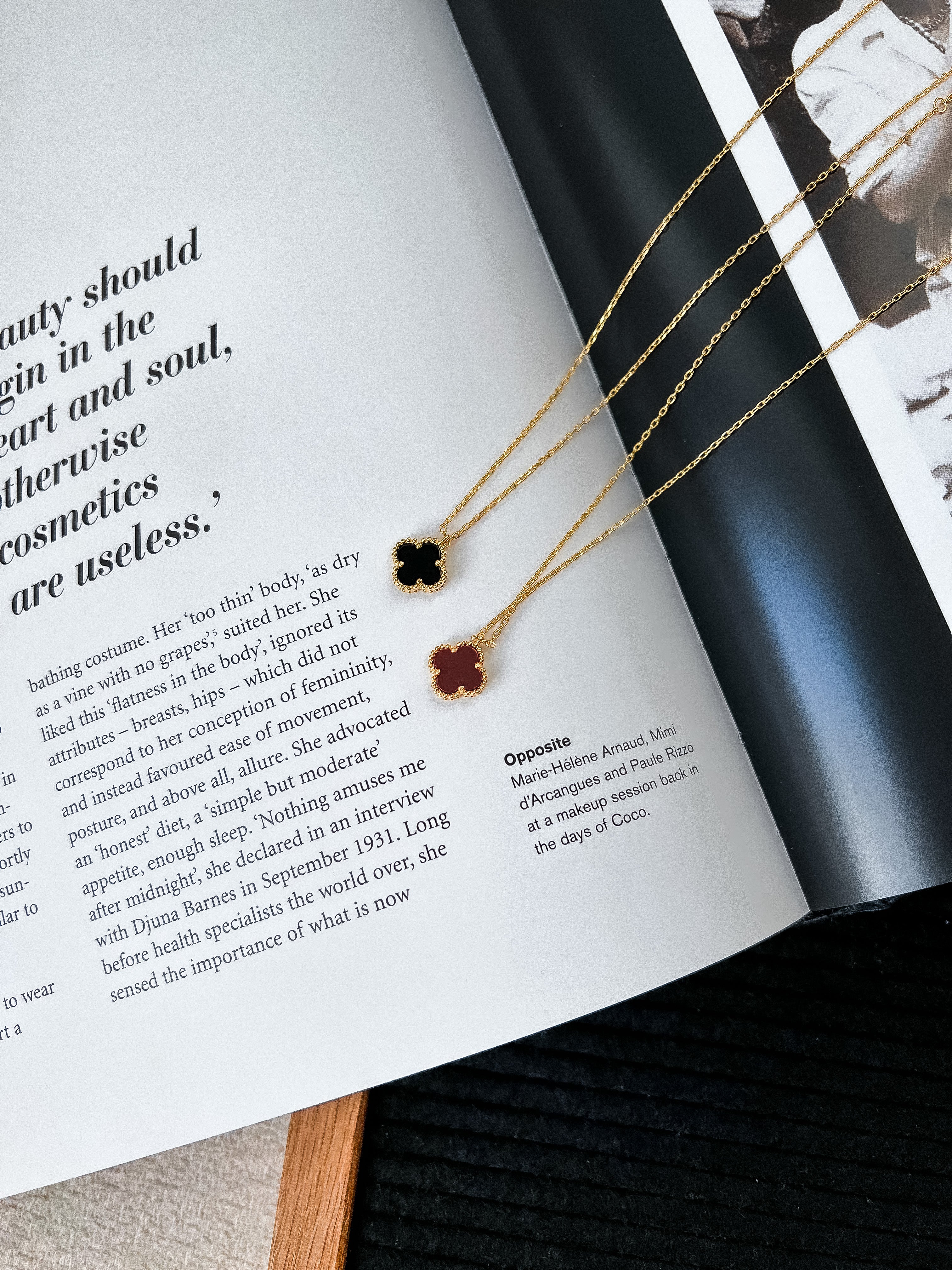 [TOP] Van Cleef & Arpels VCA Single Clover Necklace - Gold