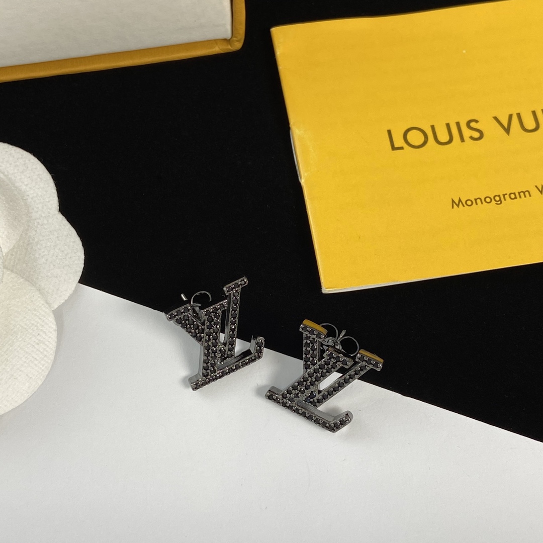 [TOP] Louis Vuitton LV LV Earrings