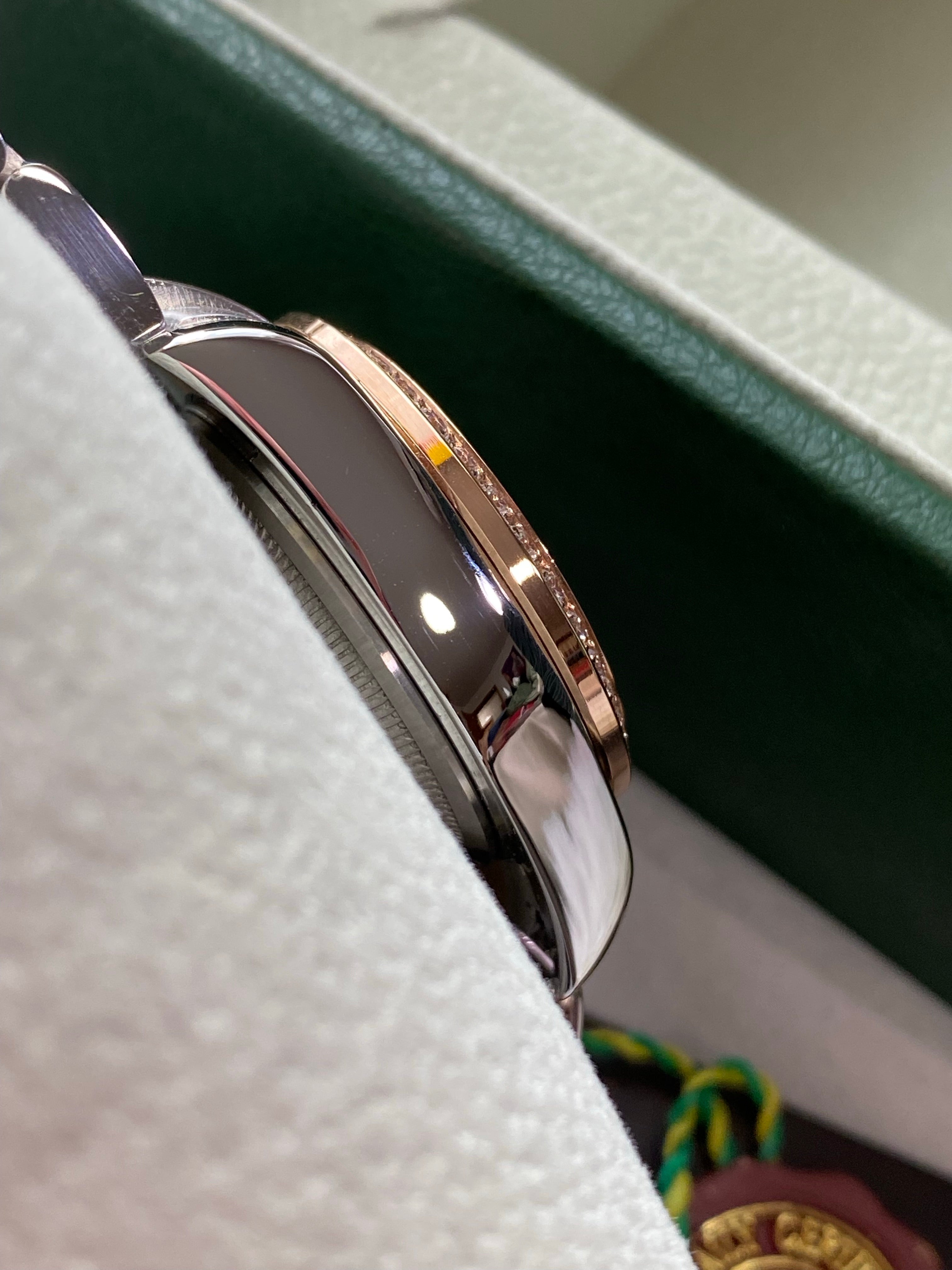 [TOP] ROLEX Roman With Stones - 34mm