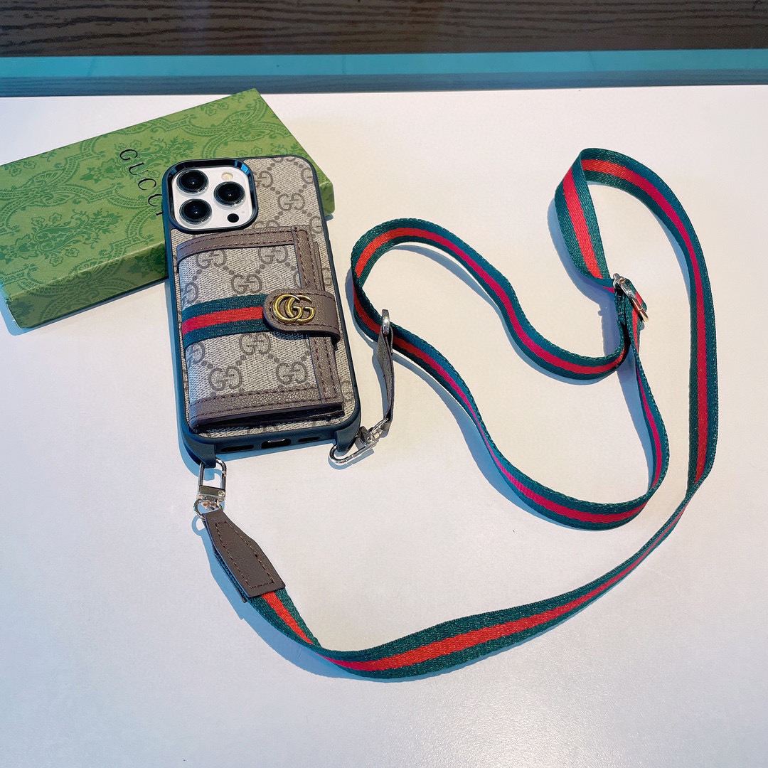 [TOP] GUCCI Phonecase with Cardholder