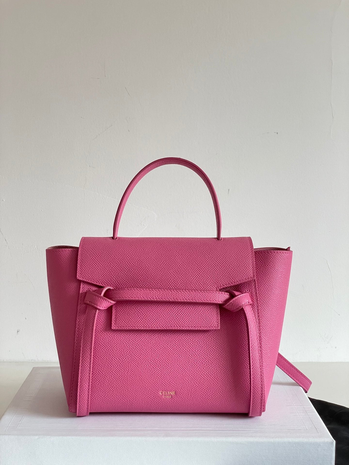 [TOP] CELINE Nano Belt Bag - Pink