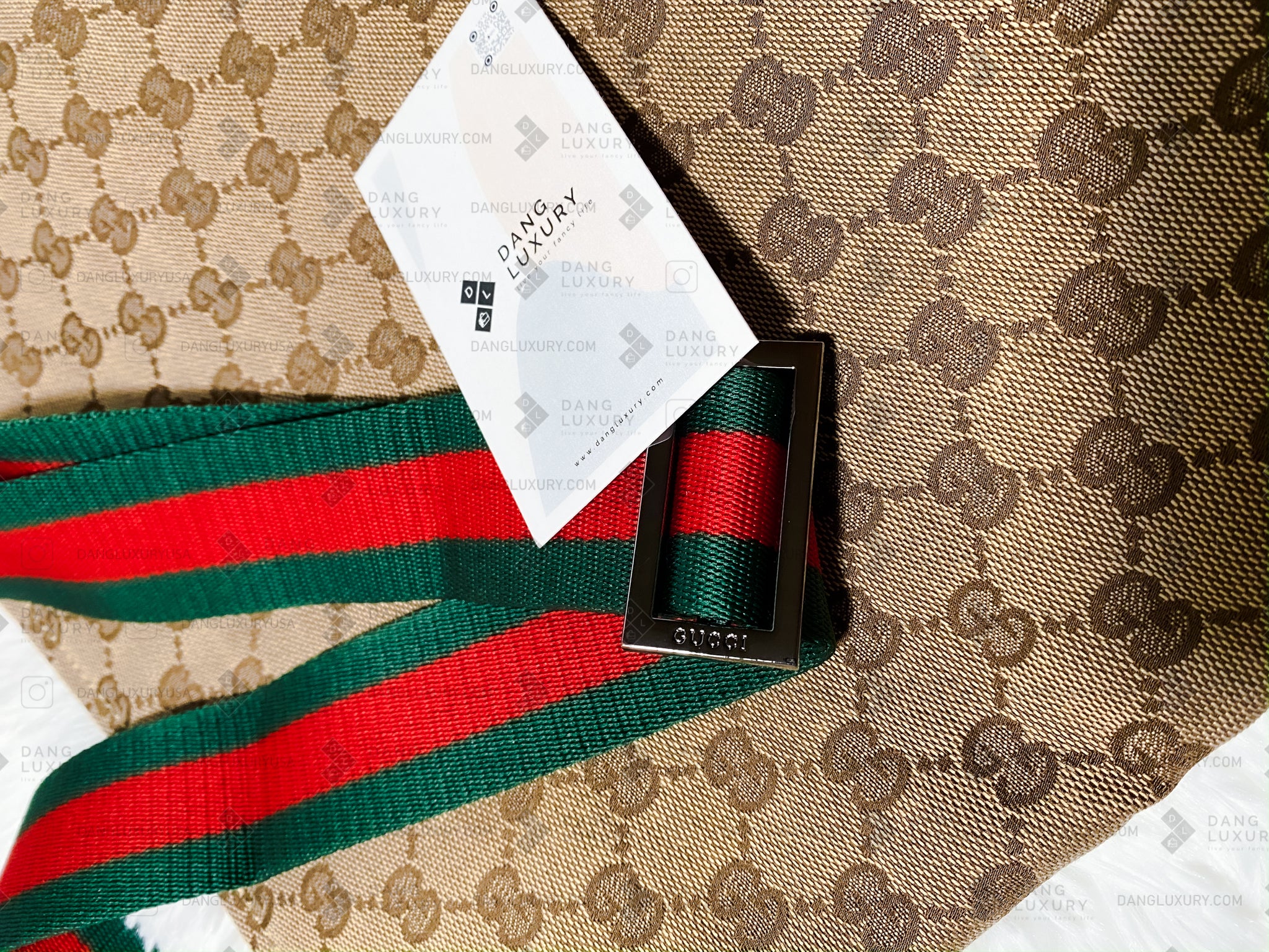 [TOP] GUCCI Supreme Messenger Shoulder Bag