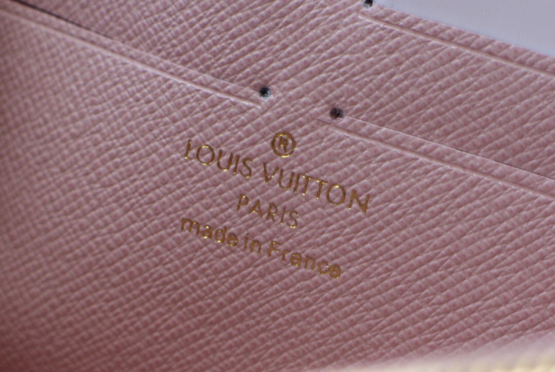 [TOP] Louis Vuitton LV LV Zippy Wallet Monogram - Pink