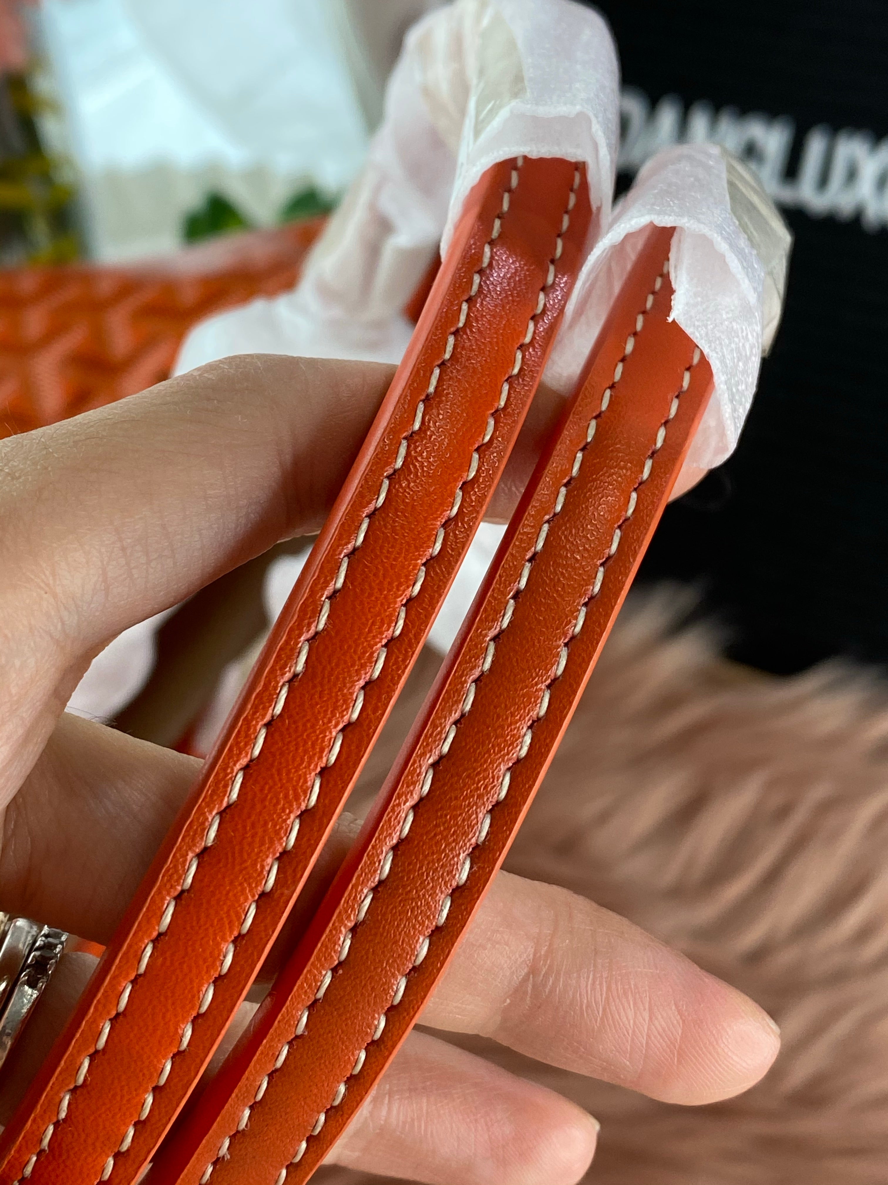 [TOP] Goyard Monogram St. Louis GM Tote - Orange