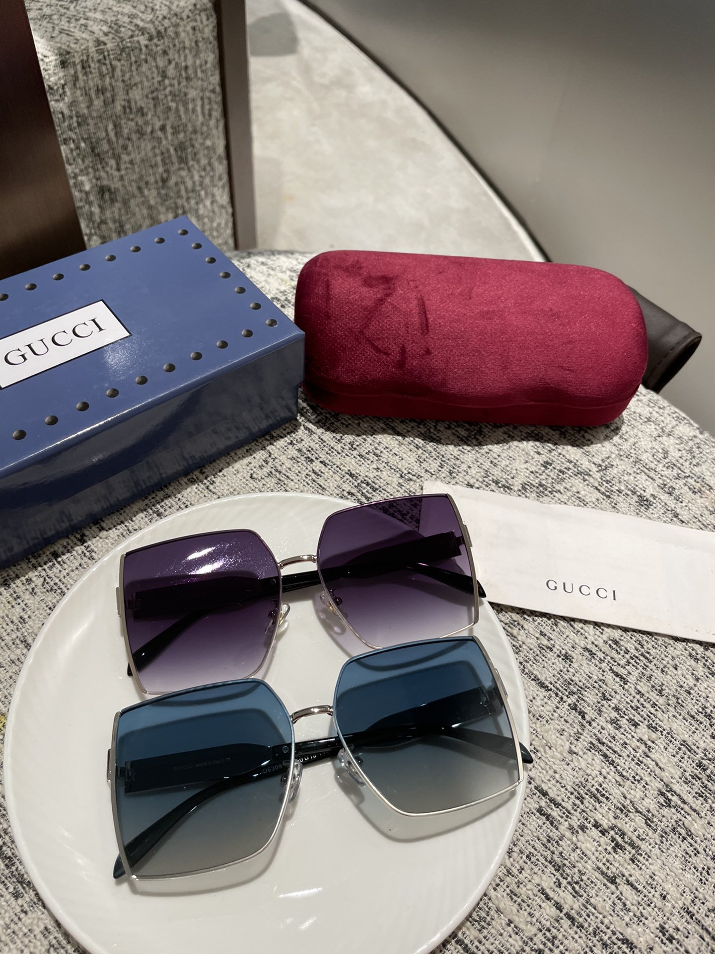 [TOP] Gucci  Sunglasses  - 2 Color