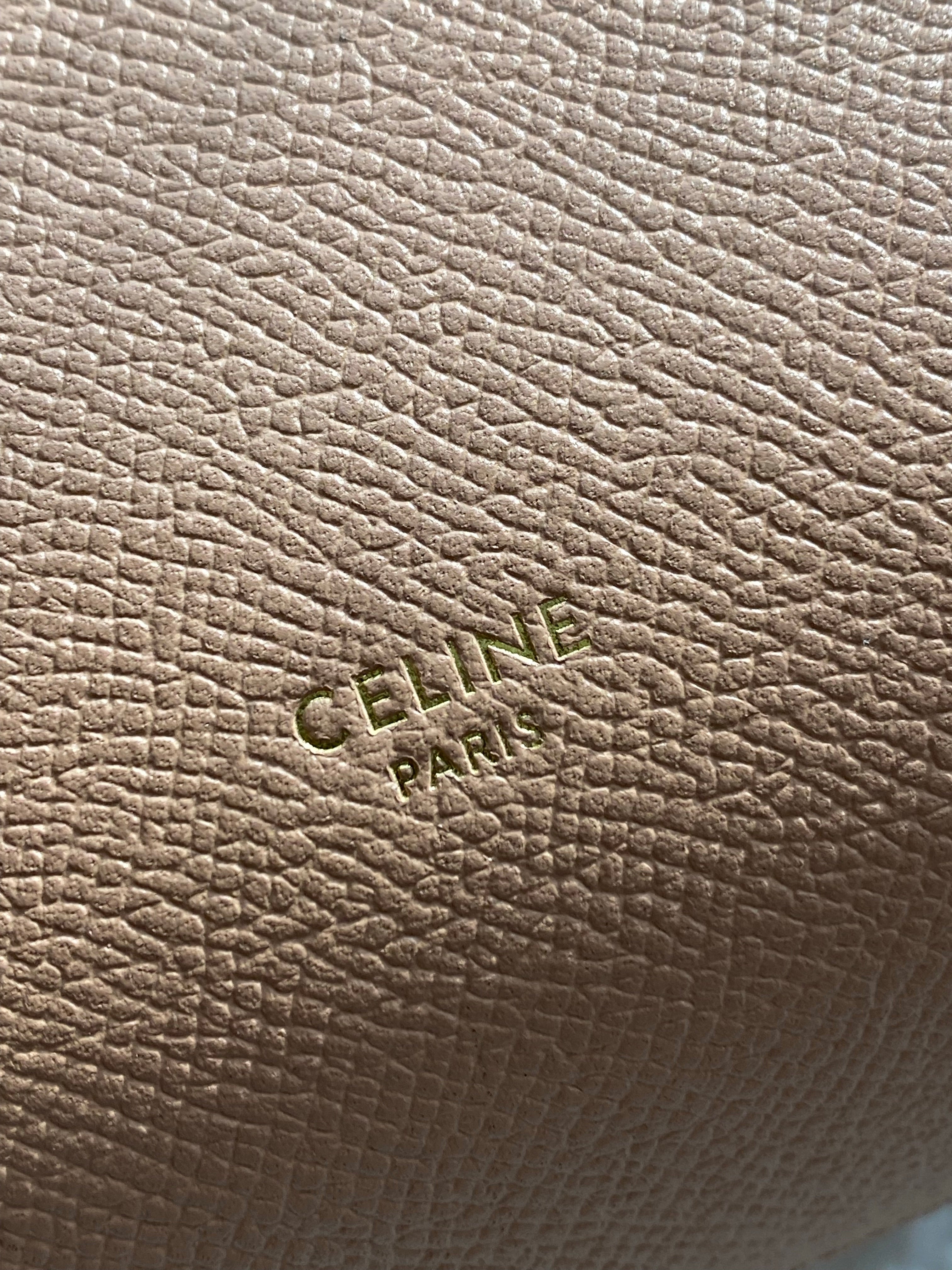 [TOP] CELINE Micro Belt Bag - Apricot