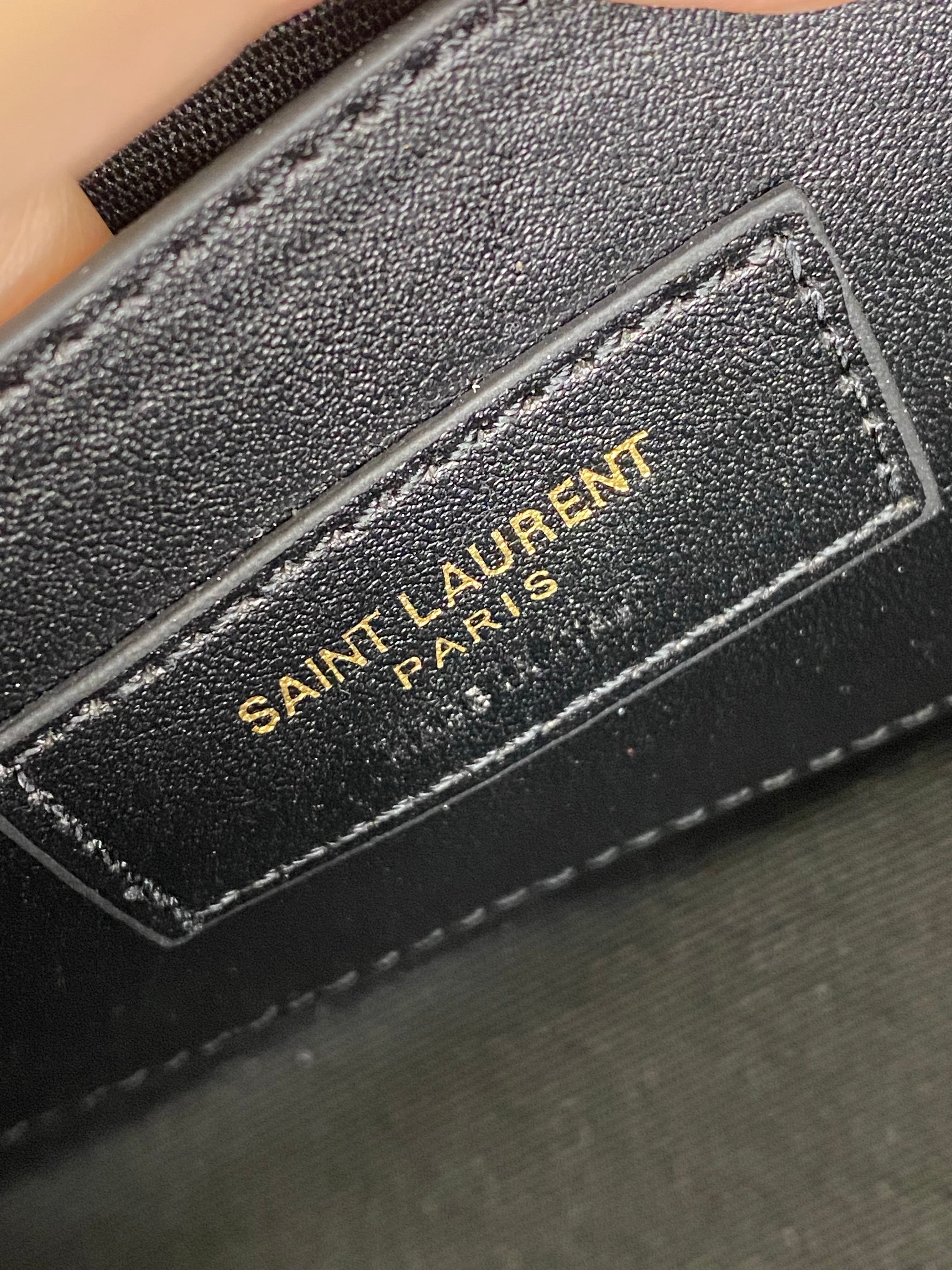 [TOP] Yves Saint Laurent YSL Kate Bag 24*14.5*5.5cm - White