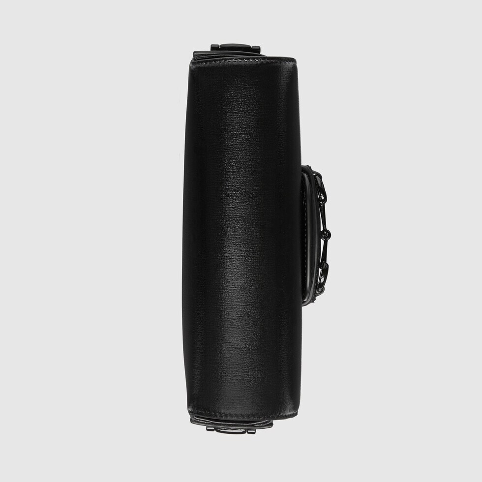 [TOP] GUCCI G*G Horsebit 1995 Mini Bag 20.5x 14.5x 5cm-Red-green Ribbon