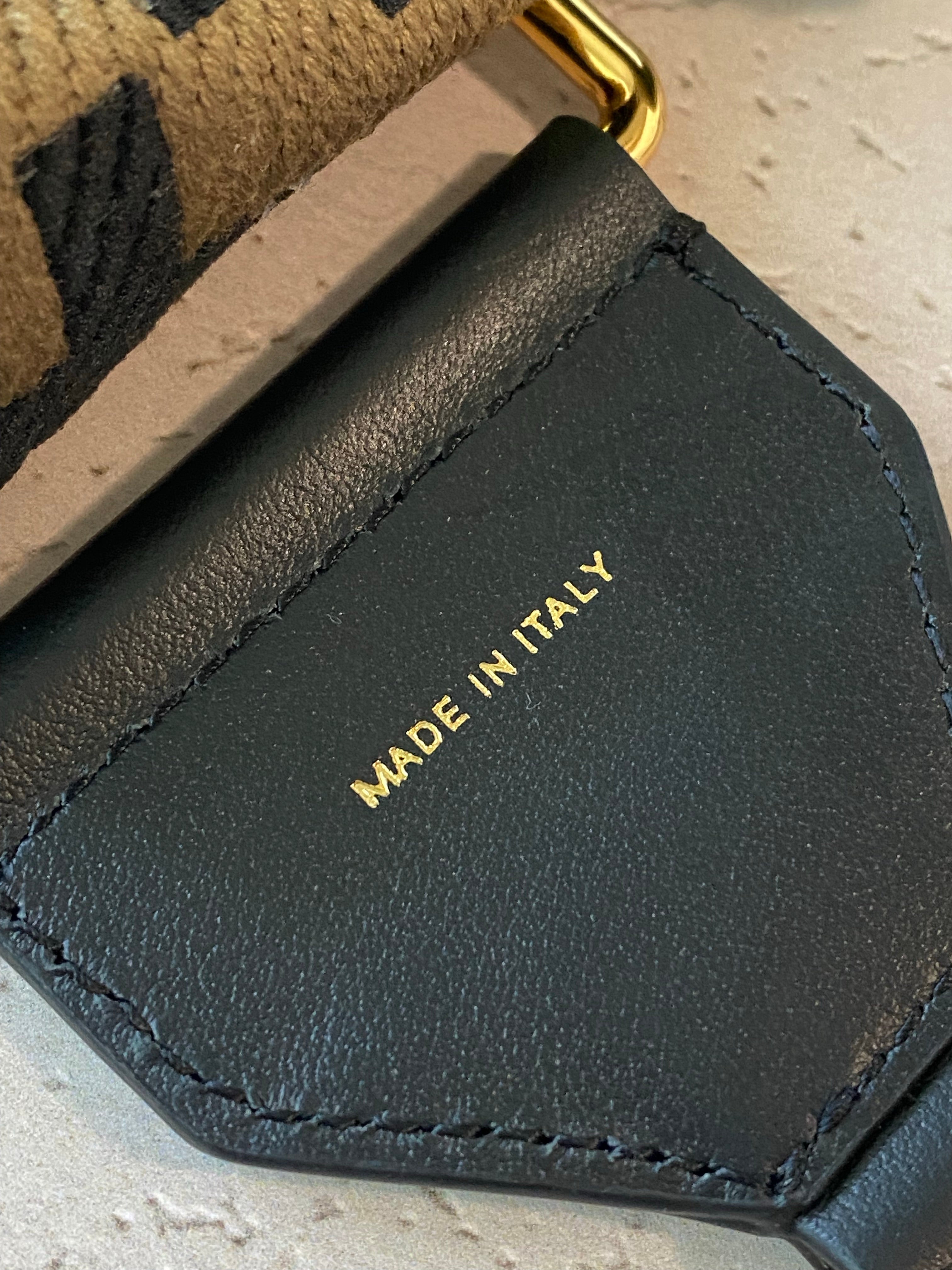 [TOP] FENDI FENDI Canvas Adjustable Strap