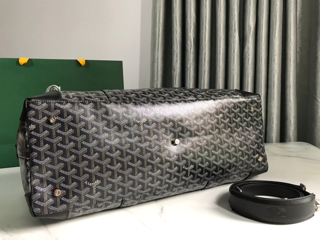 [TOP] Goyard Boeing Duffle Bag 50x28x17CM- Black