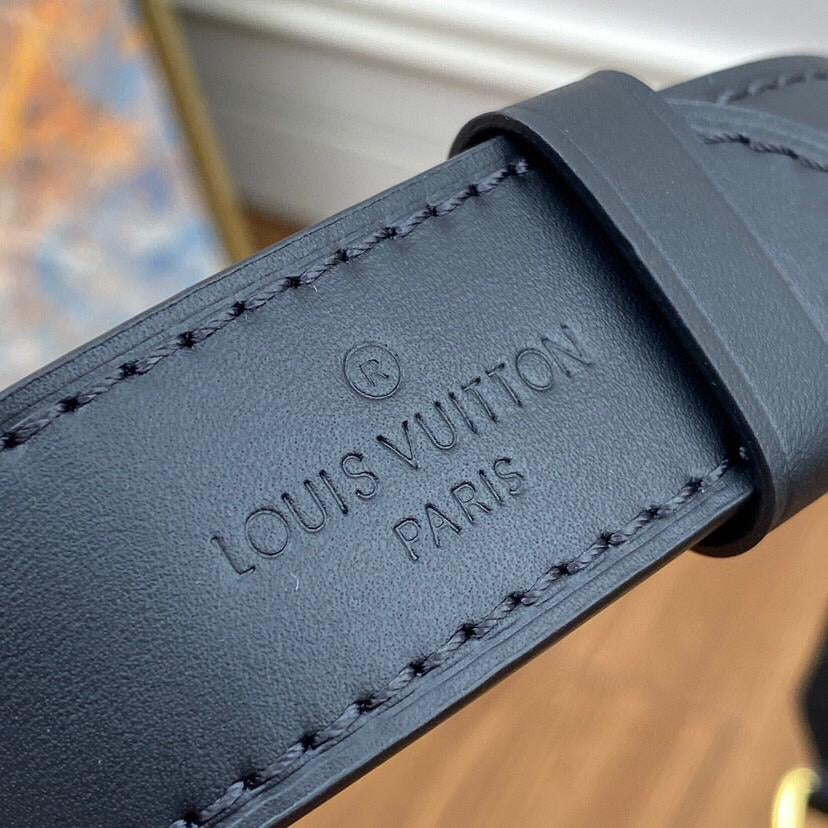 [TOP] Louis Vuitton LV ODEON MONOGRAM MM 28× 32 × 8 cm-Black