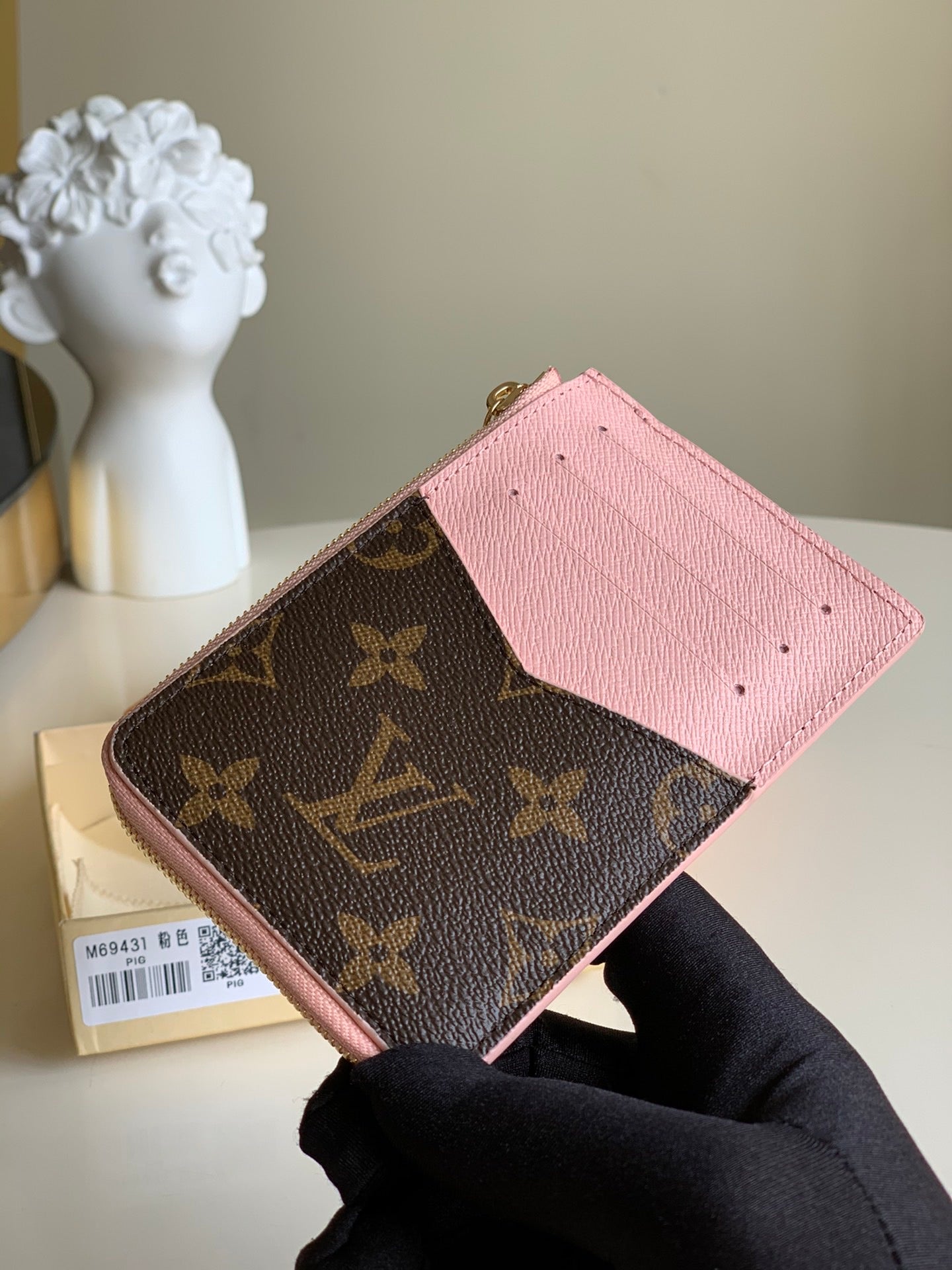 [TOP] Louis Vuitton LV LV Compact Key Wallet - Monogram
